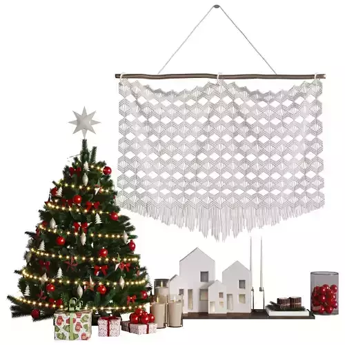 Christmas decor - New Year tree