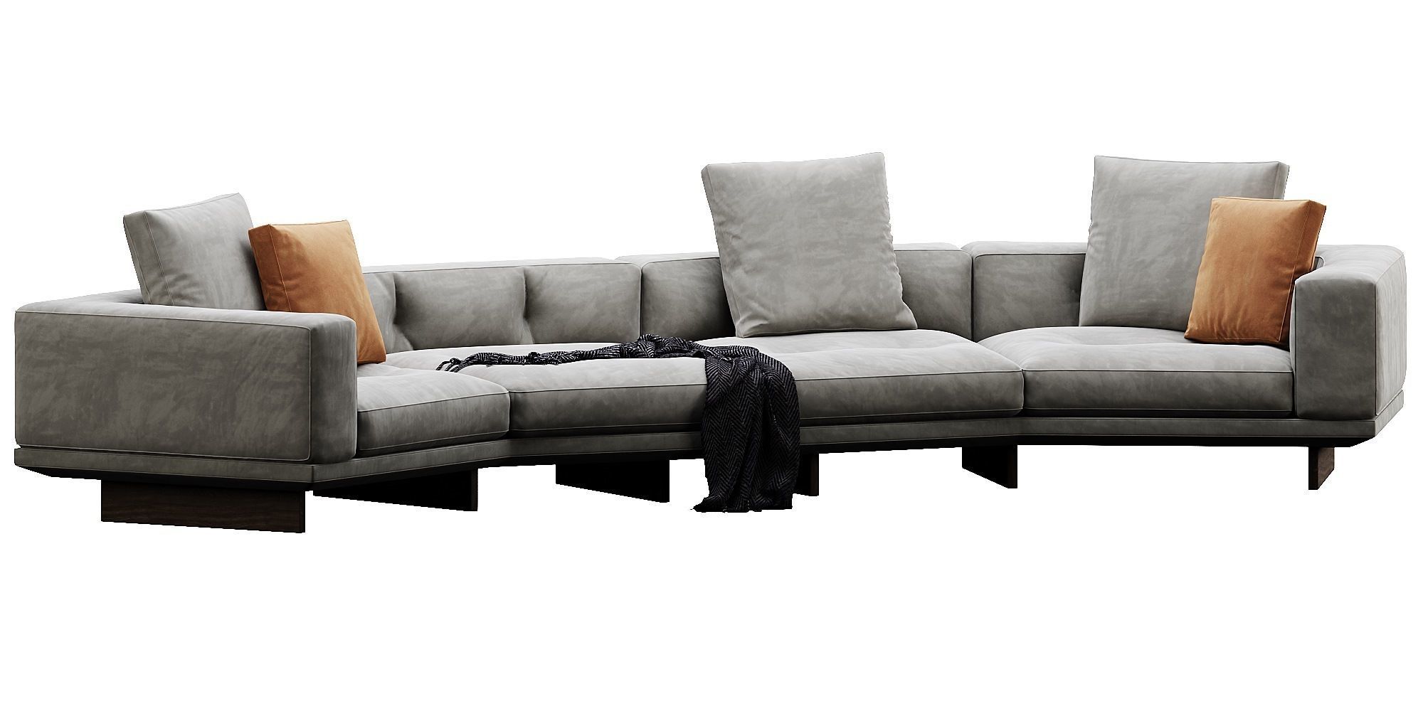Dylan Sofa set 3D model_7