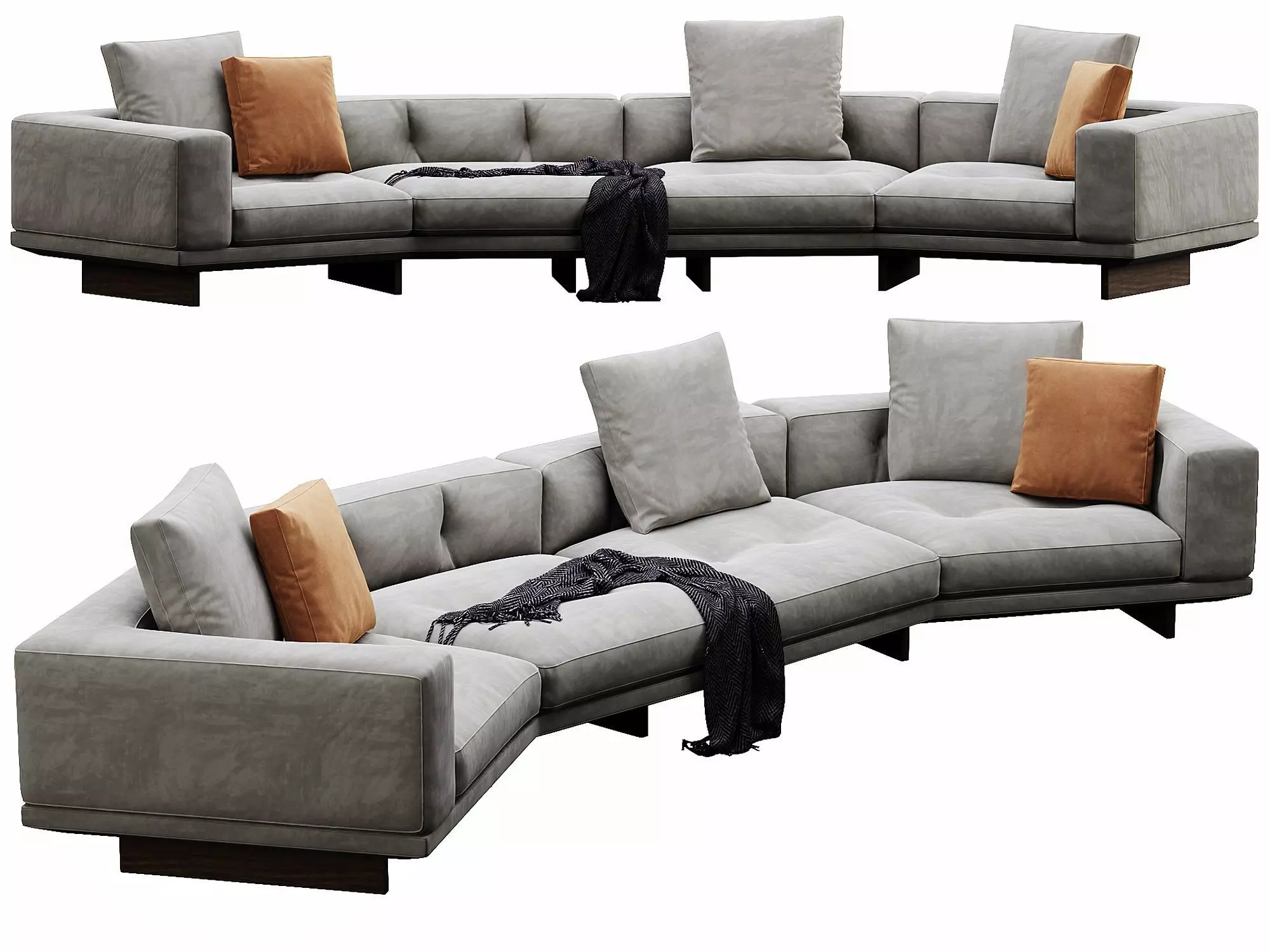 Dylan Sofa set 3D model_0