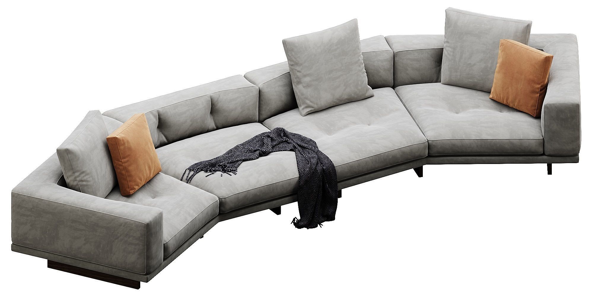 Dylan Sofa set 3D model_6