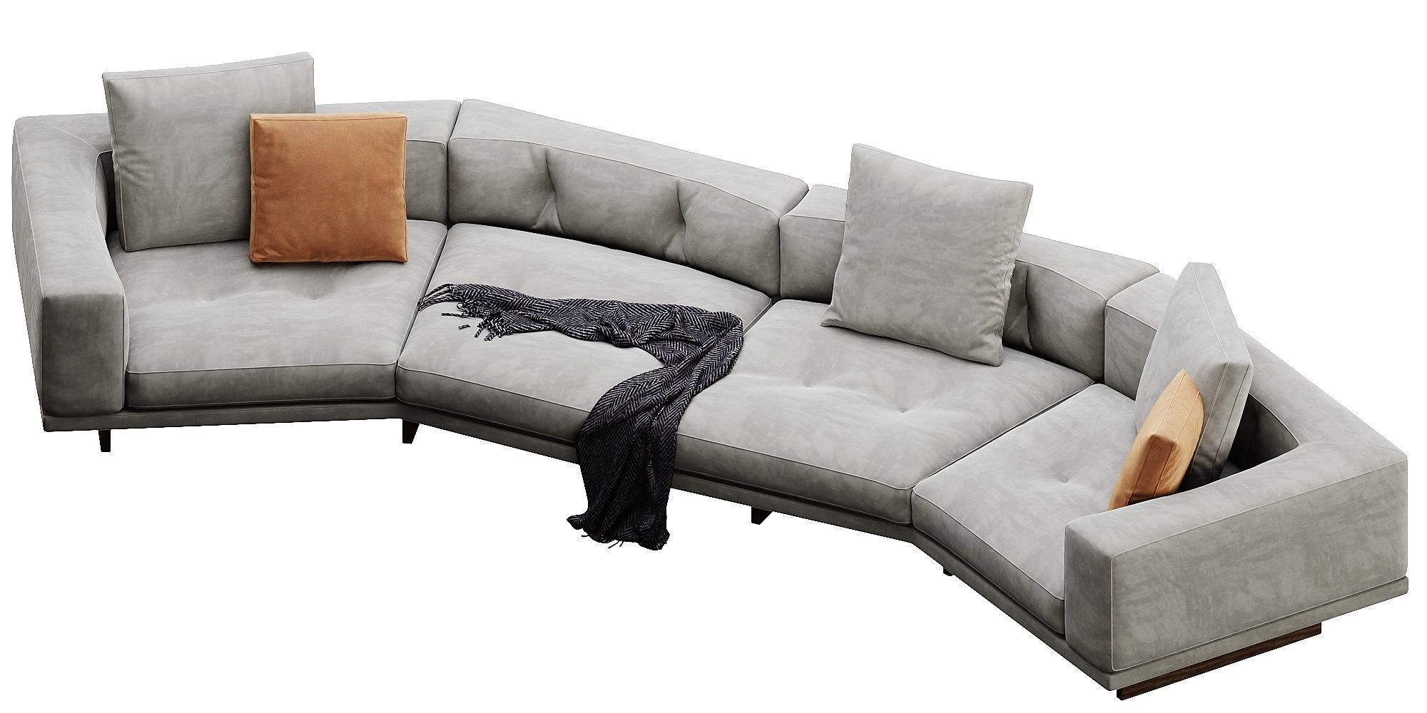 Dylan Sofa set 3D model_8
