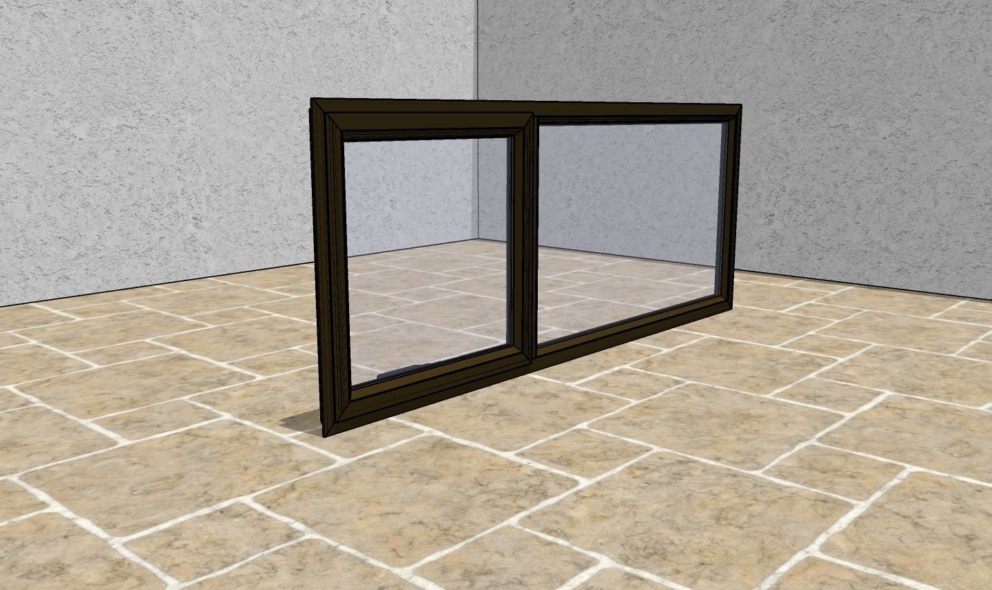 ALUMINUM WINDOW THO PT156 3D model_7