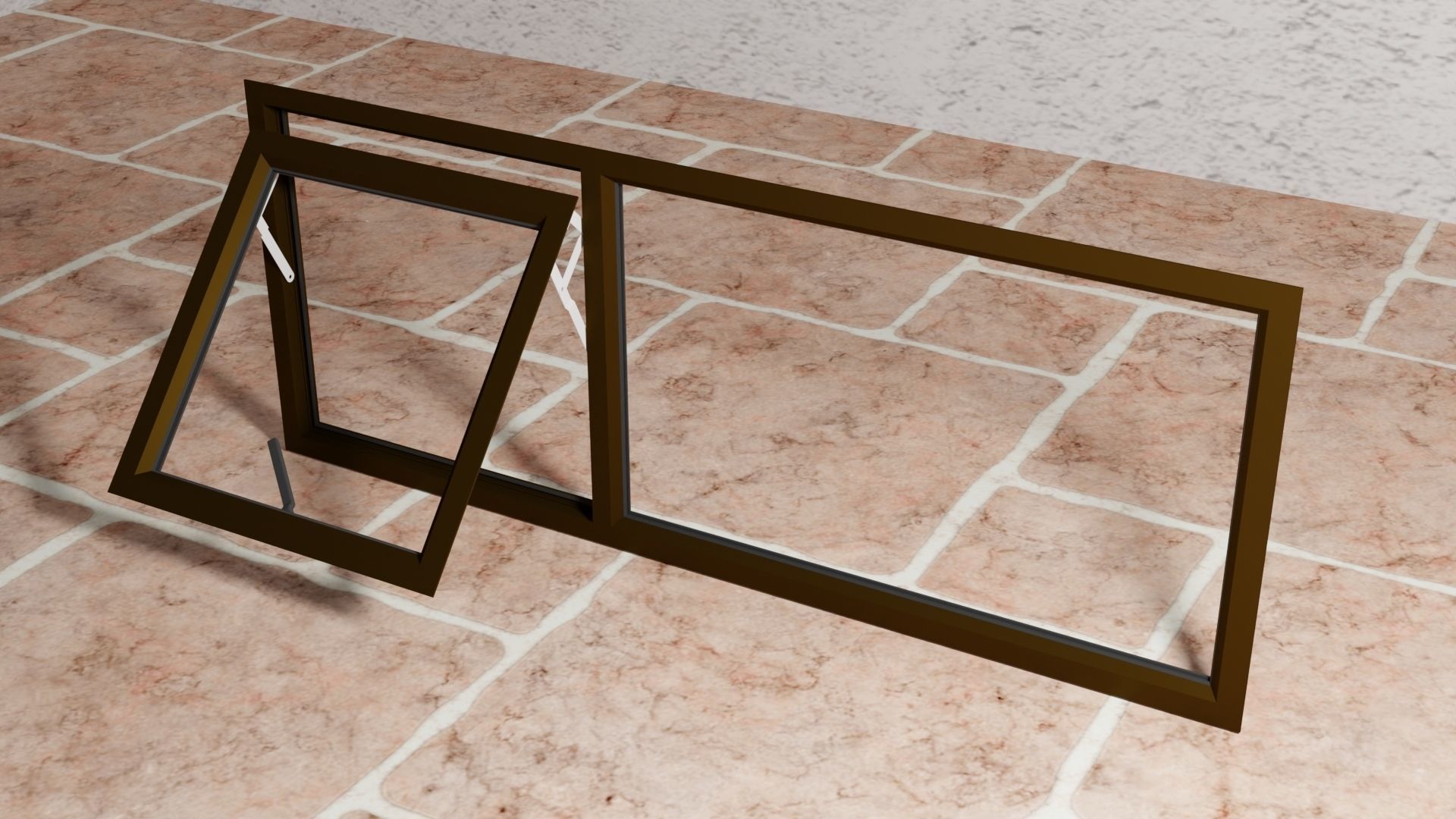 ALUMINUM WINDOW THO PT156 3D model_4