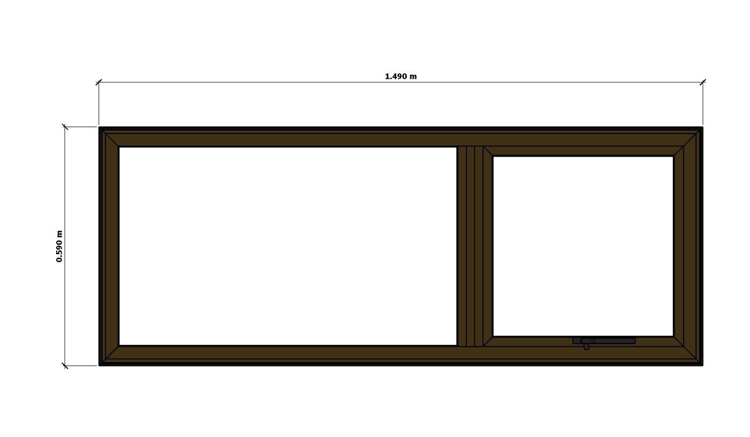 ALUMINUM WINDOW THO PT156 3D model_12