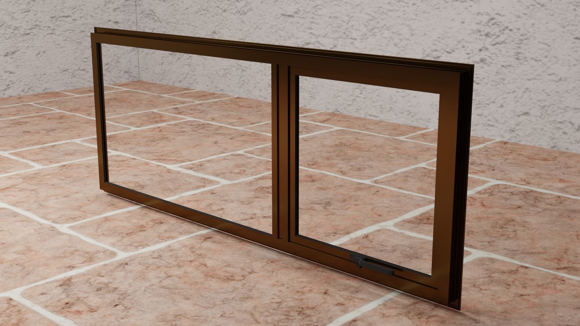 ALUMINUM WINDOW THO PT156 3D model_2
