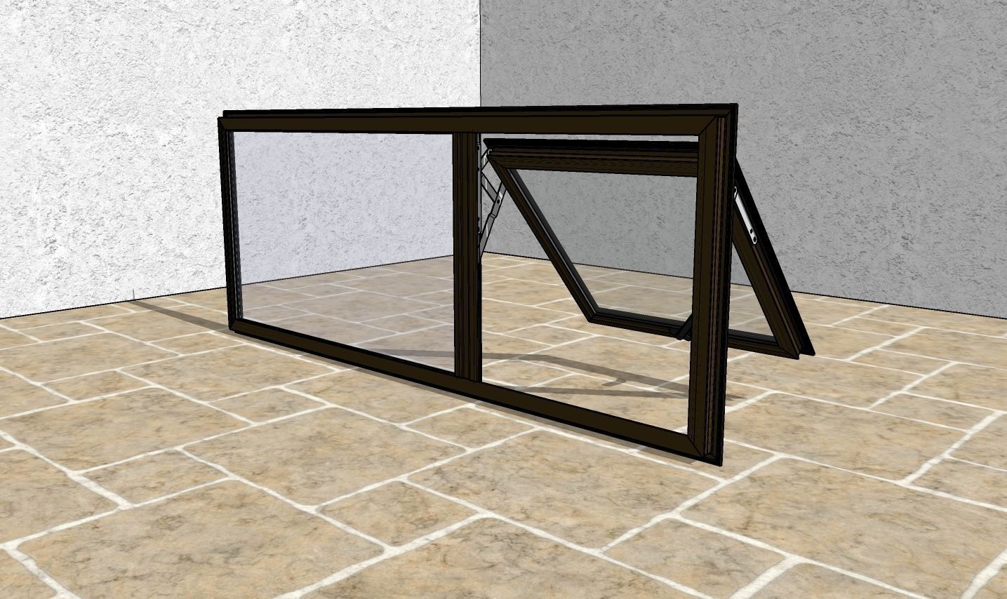 ALUMINUM WINDOW THO PT156 3D model_5