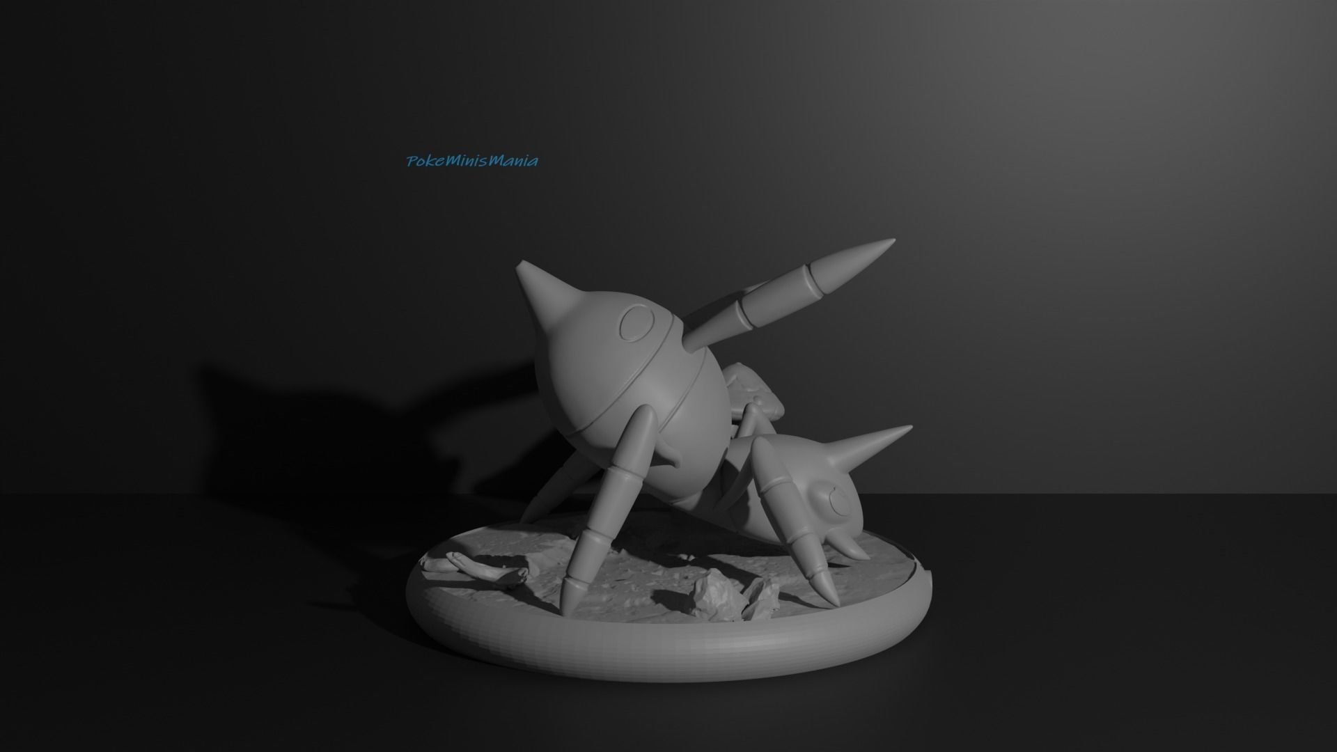 Spinarak and Ariados presupported 3D print model 3D print model_15