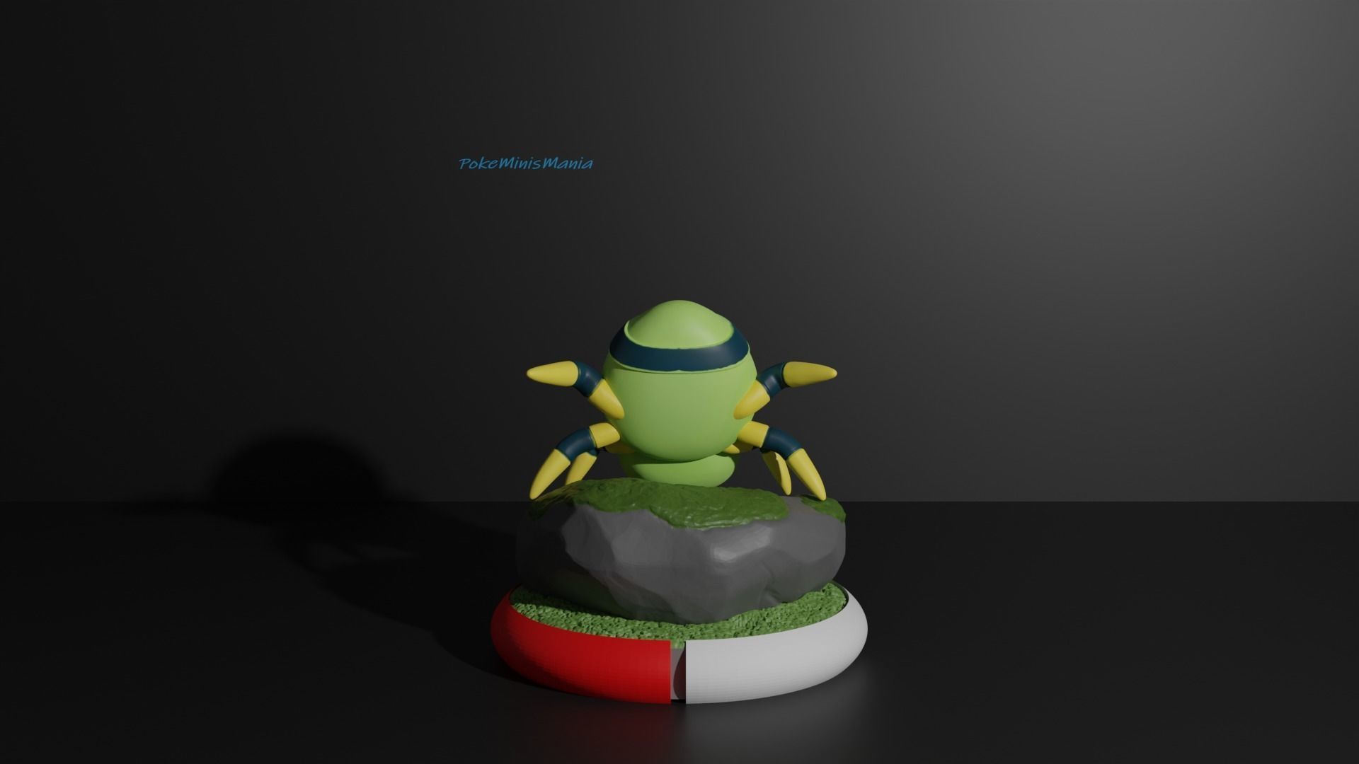 Spinarak and Ariados presupported 3D print model 3D print model_4