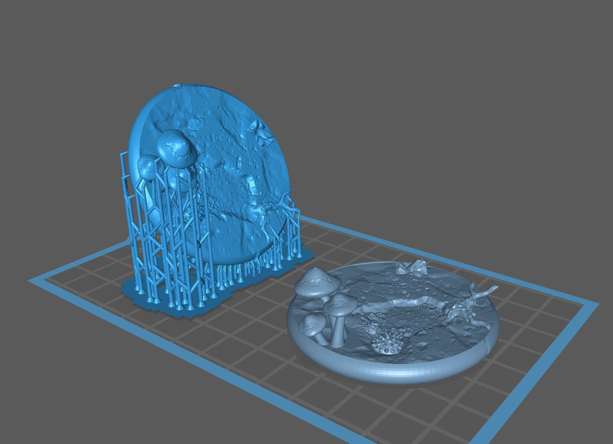 Spinarak and Ariados presupported 3D print model 3D print model_25