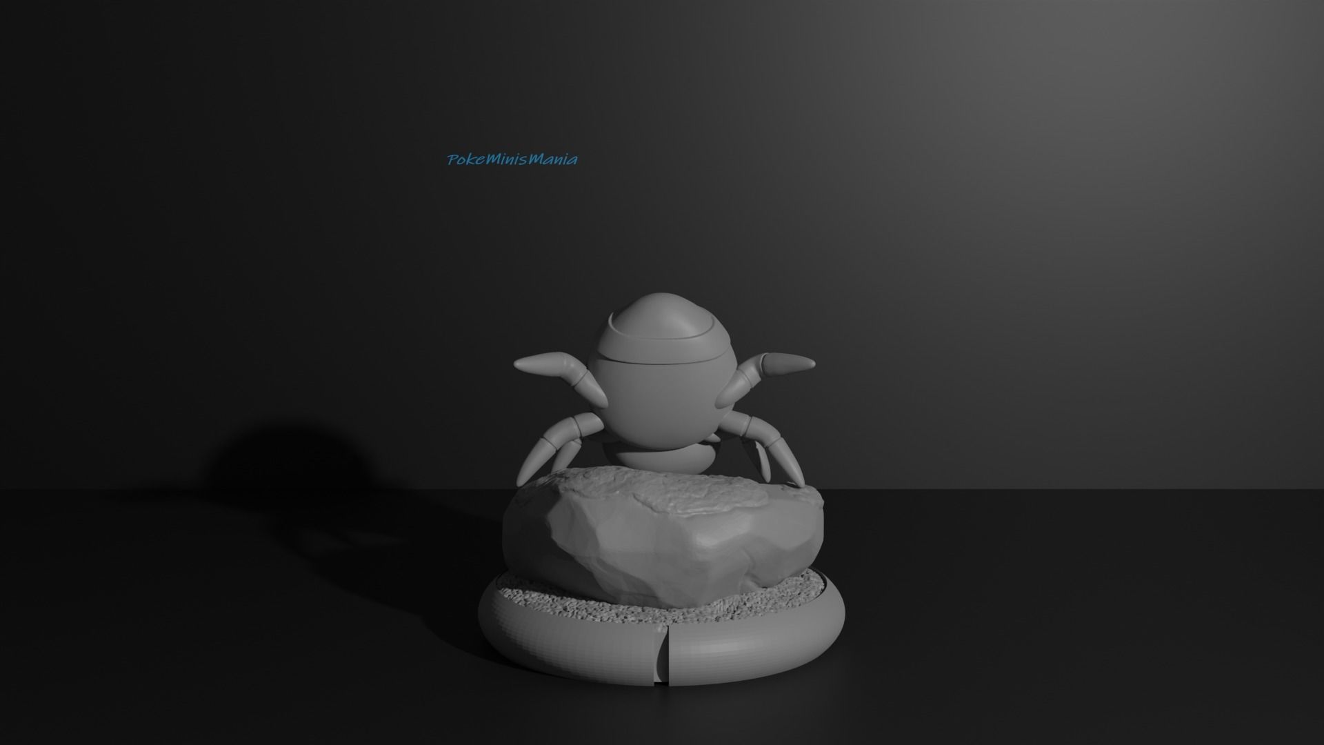 Spinarak and Ariados presupported 3D print model 3D print model_8