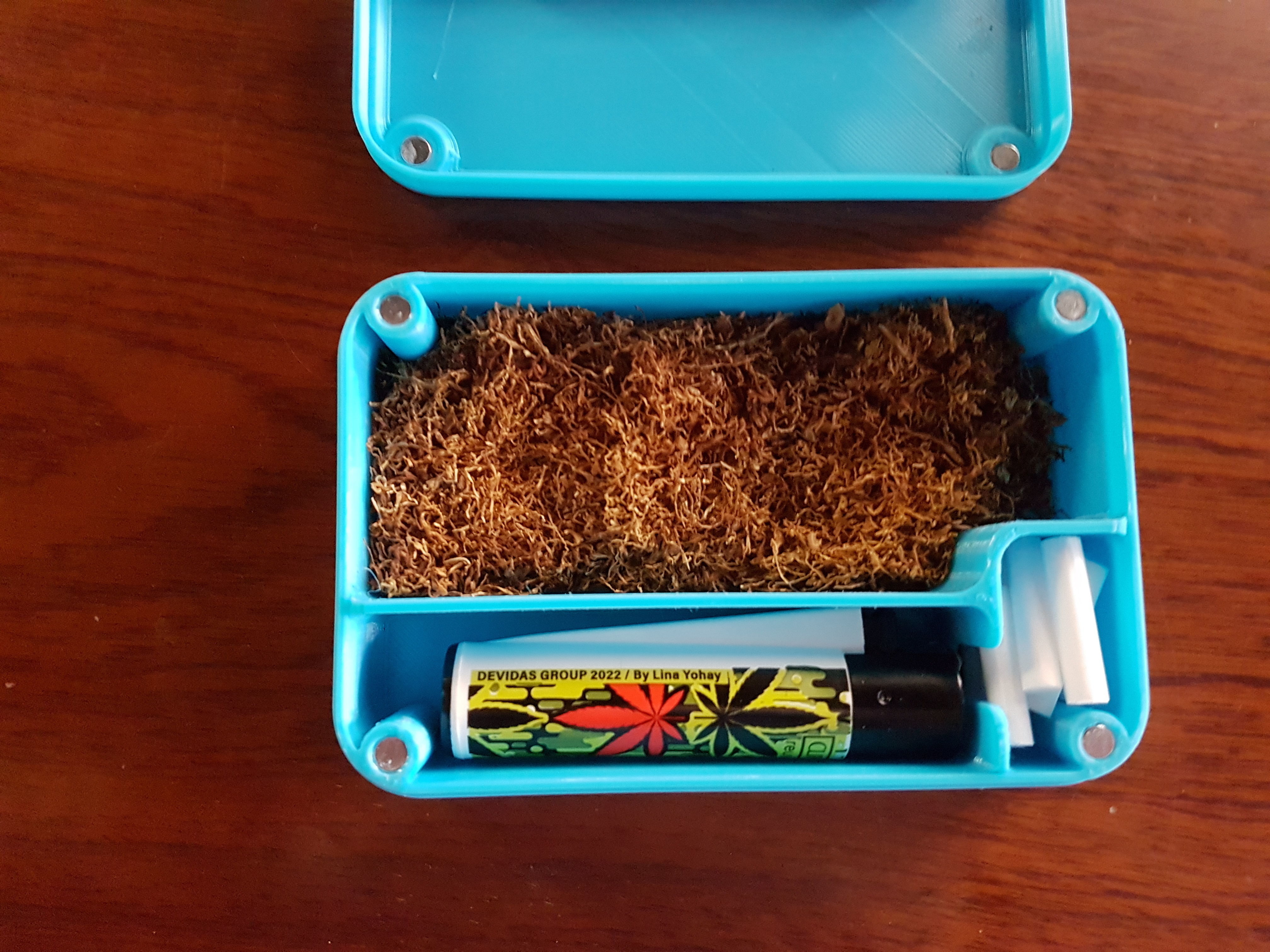 BOX FOR TOBACCO 3D print model_9