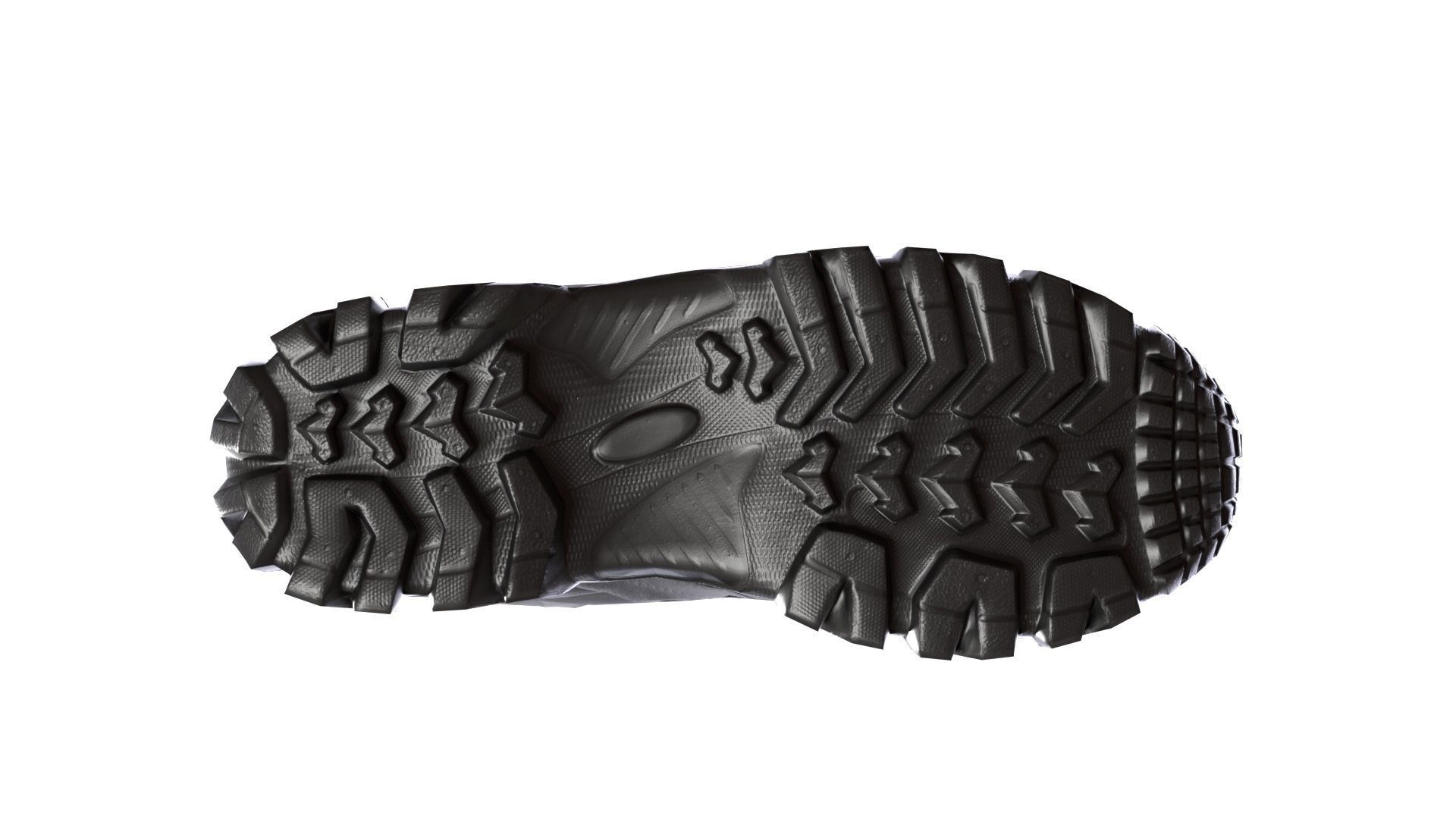 Boots Low-poly 3D model_8