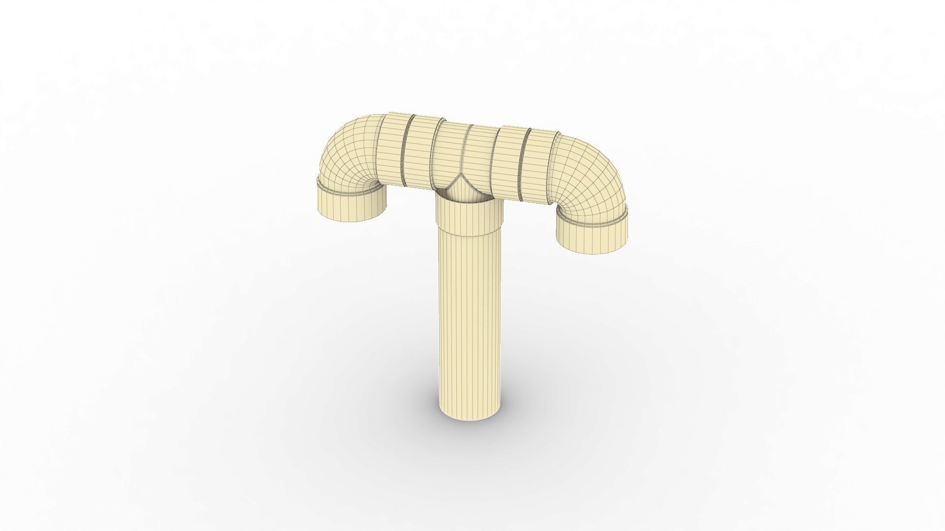 Roof Vent Set 01 Low-poly 3D model_15