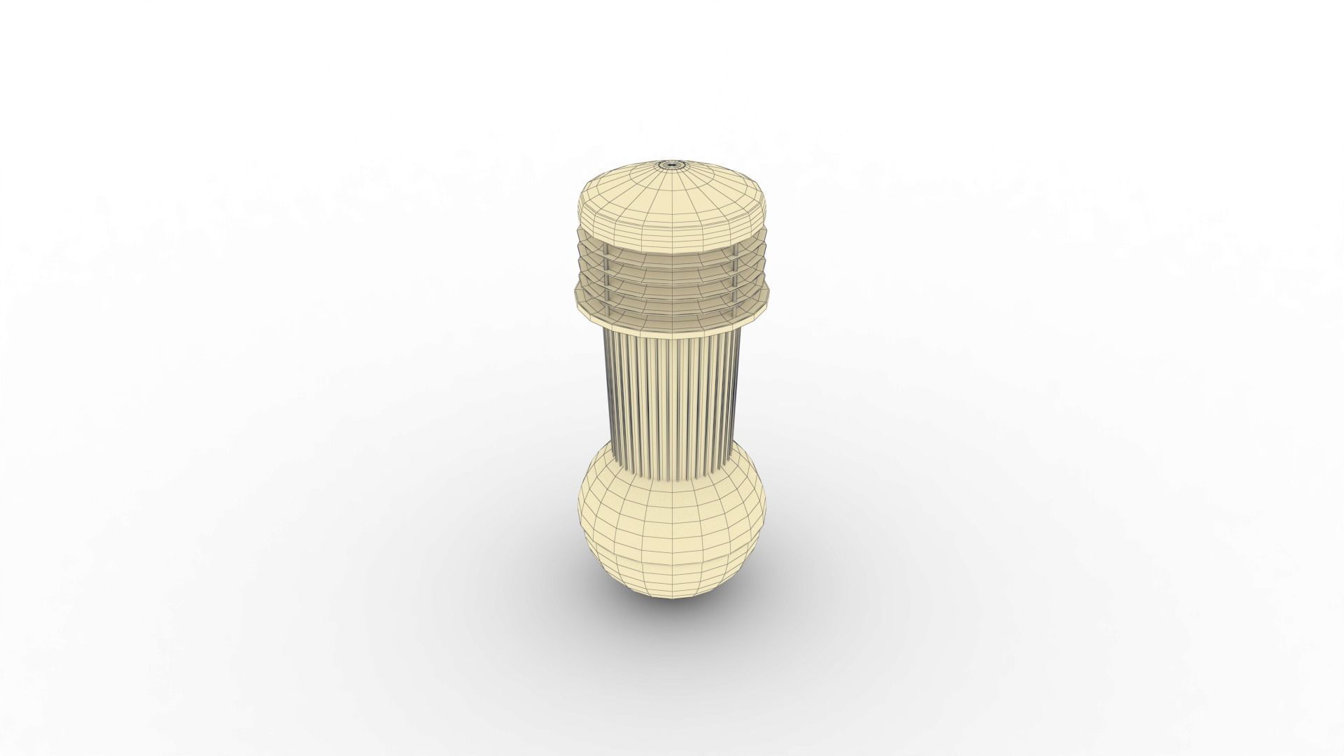 Roof Vent Set 01 Low-poly 3D model_53