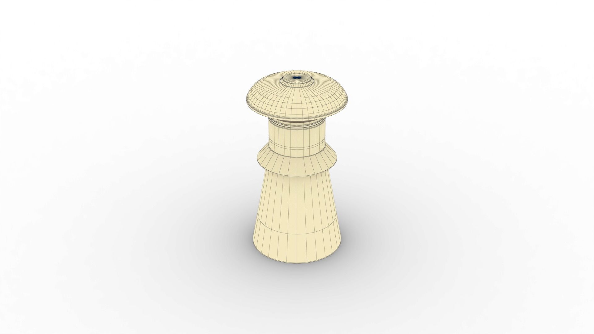 Roof Vent Set 01 Low-poly 3D model_49