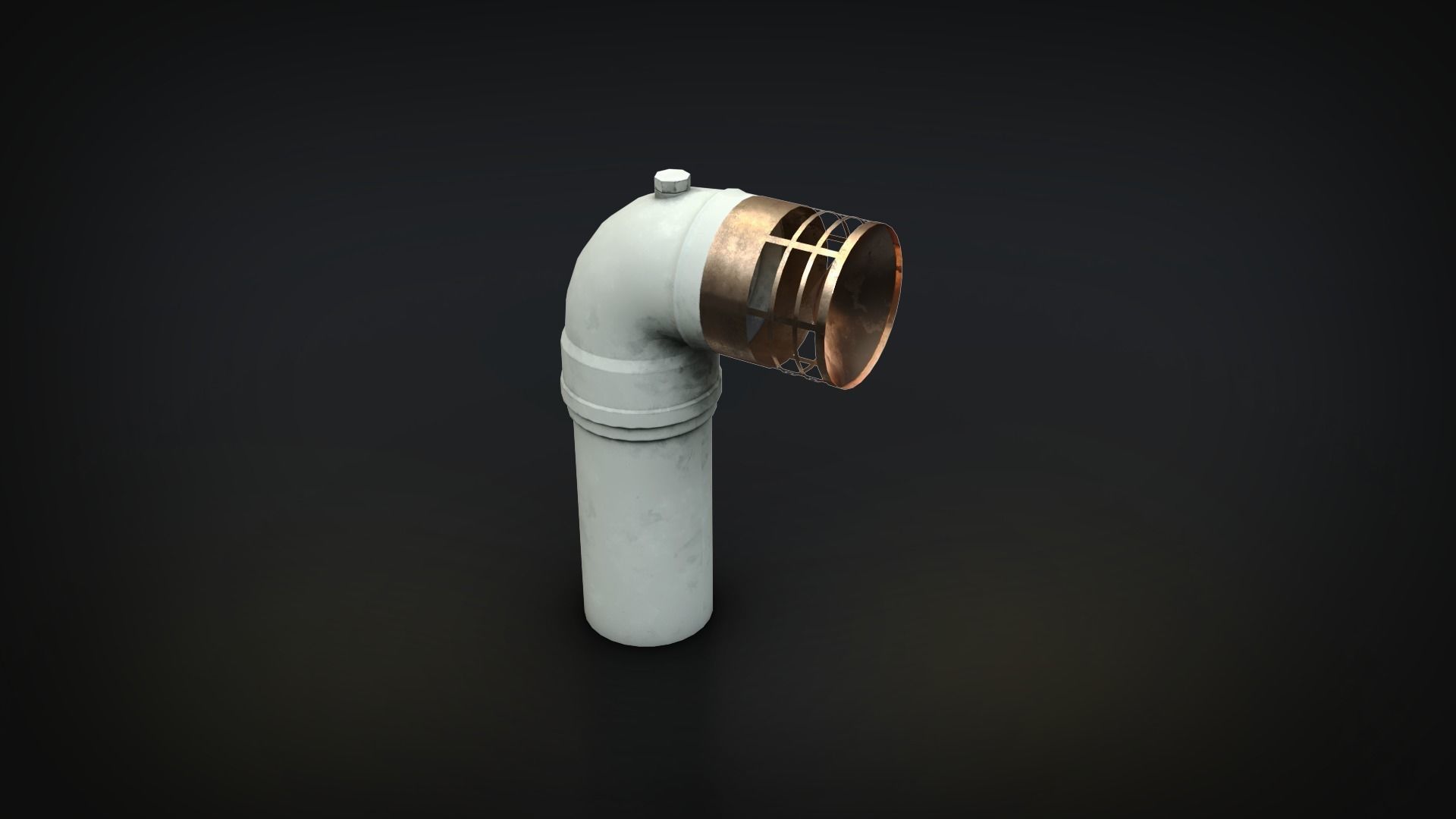 Roof Vent Set 01 Low-poly 3D model_24
