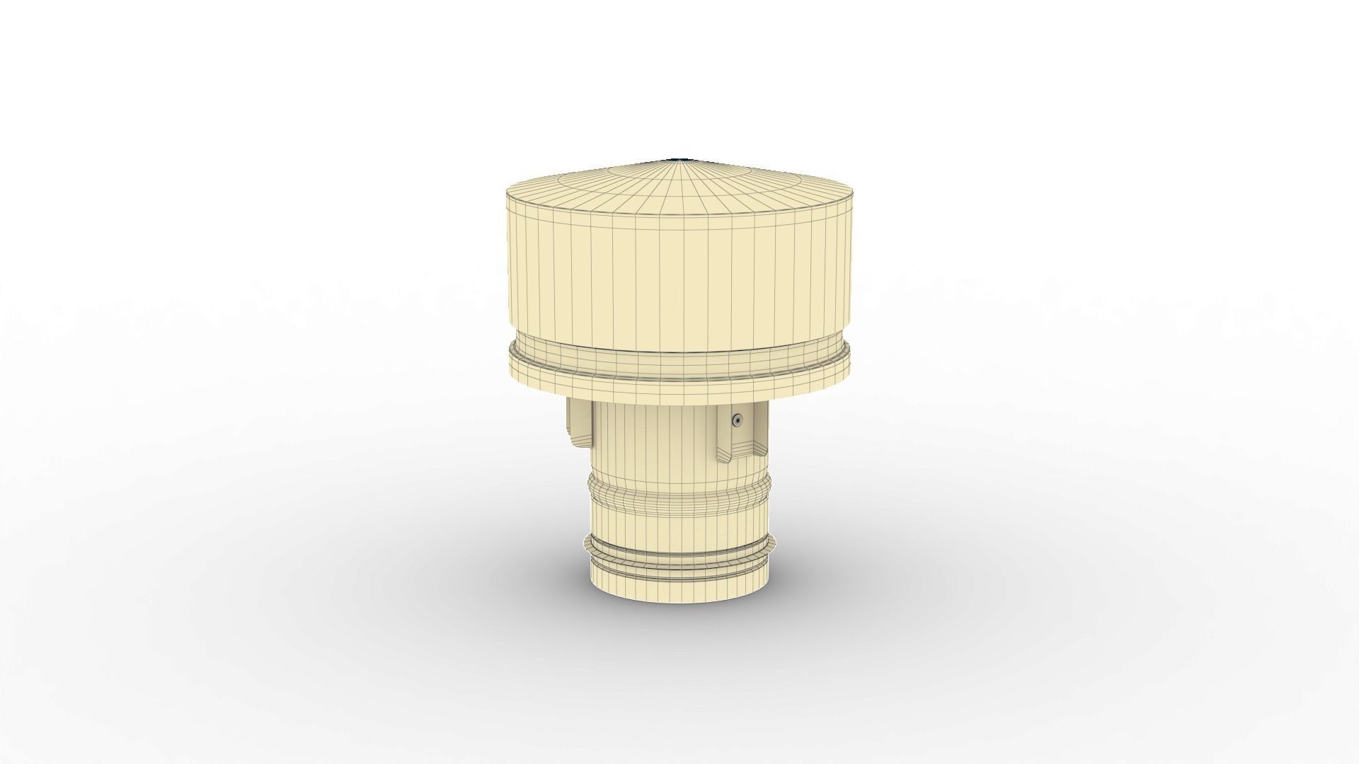 Roof Vent Set 01 Low-poly 3D model_37