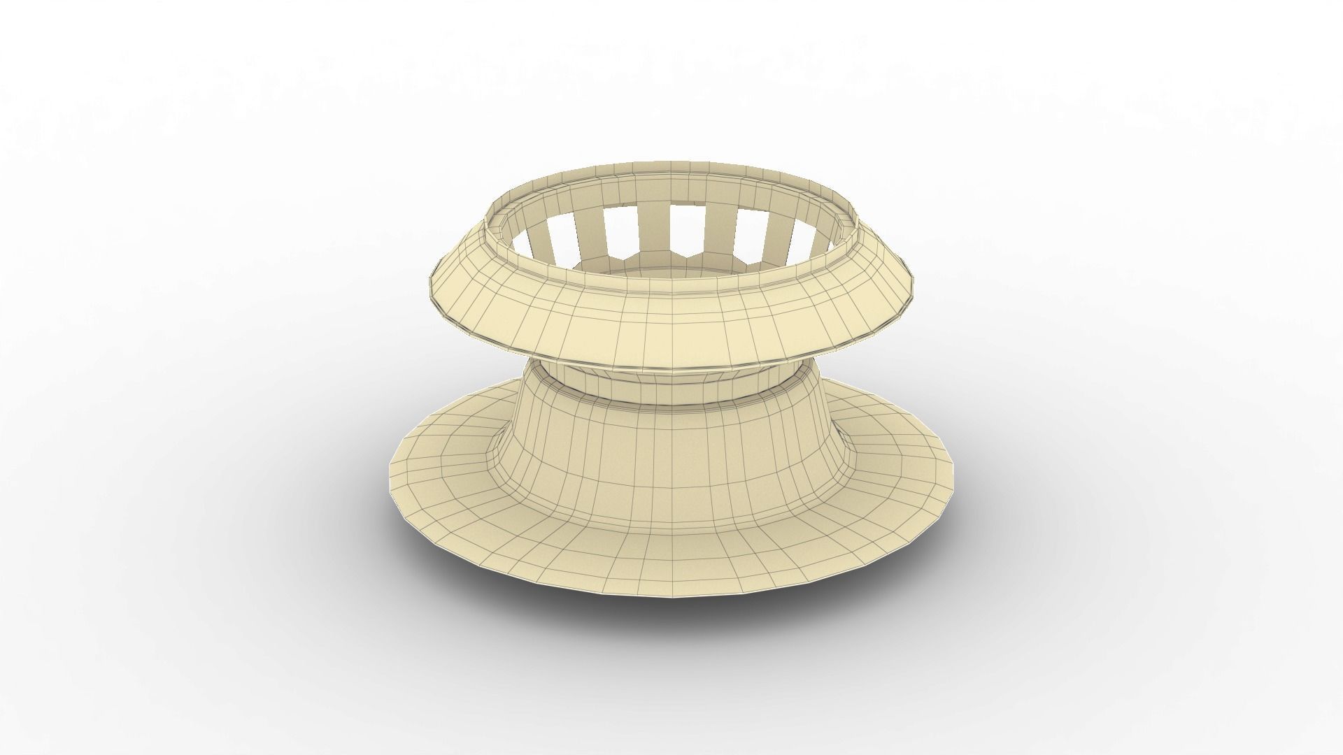 Roof Vent Set 01 Low-poly 3D model_41