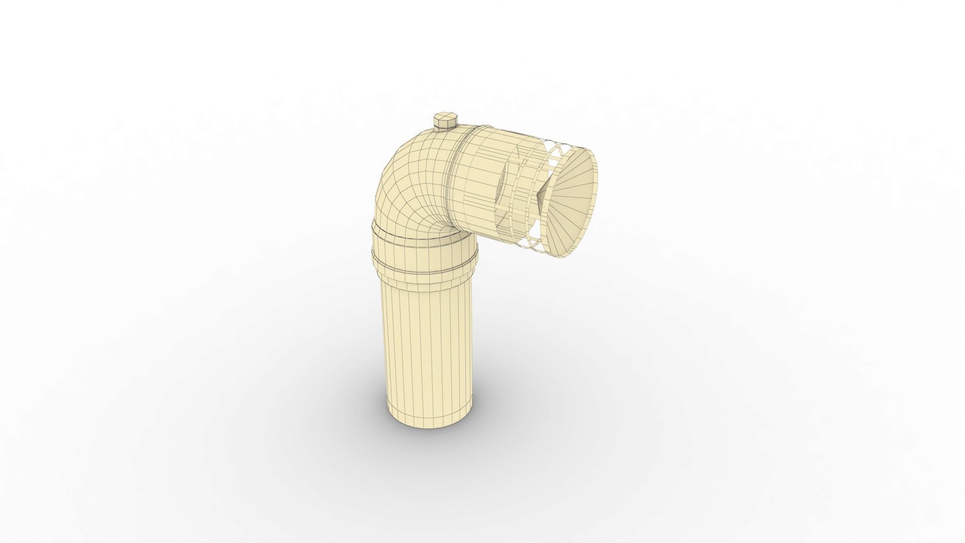 Roof Vent Set 01 Low-poly 3D model_25