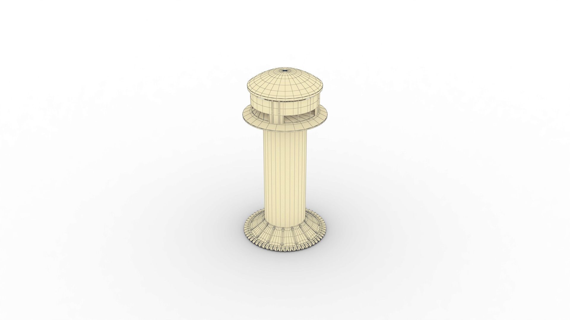 Roof Vent Set 01 Low-poly 3D model_23