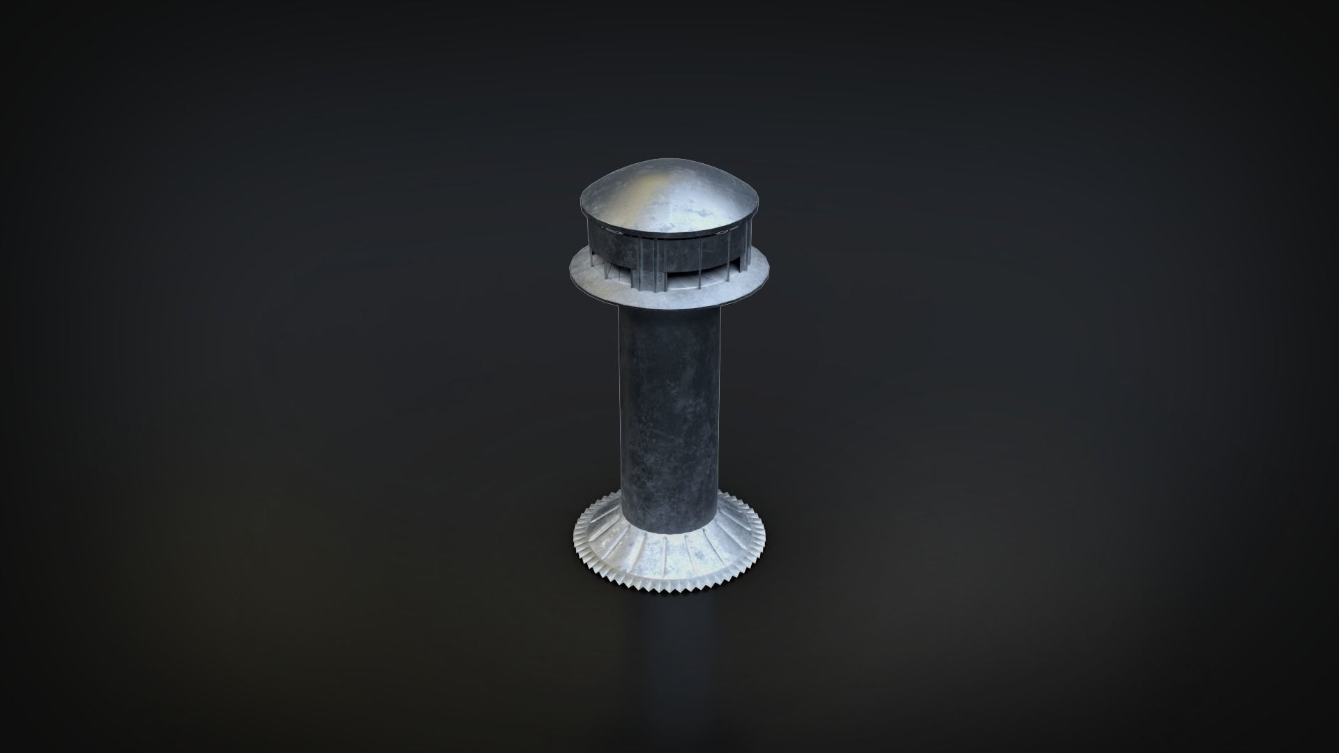 Roof Vent Set 01 Low-poly 3D model_22