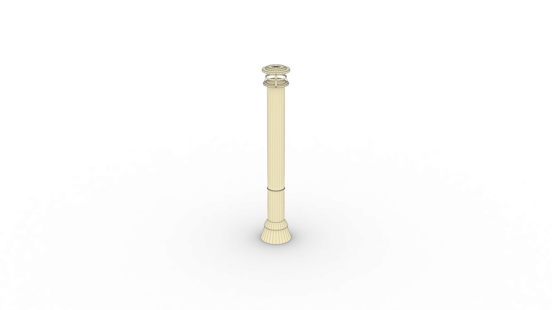 Roof Vent Set 01 Low-poly 3D model_19