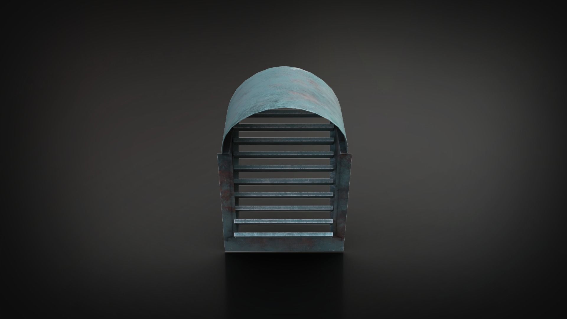 Roof Vent Set 01 Low-poly 3D model_10