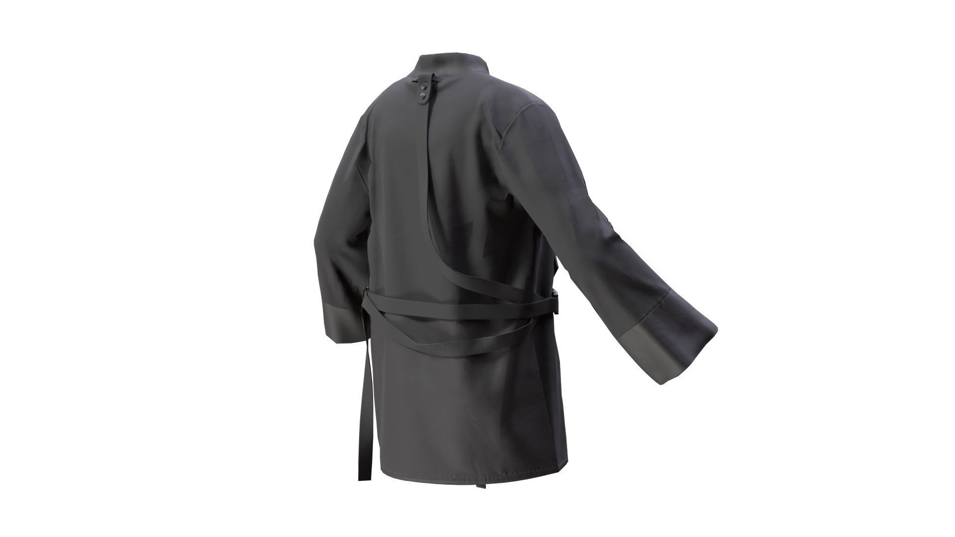 Jacket Low-poly 3D model_4