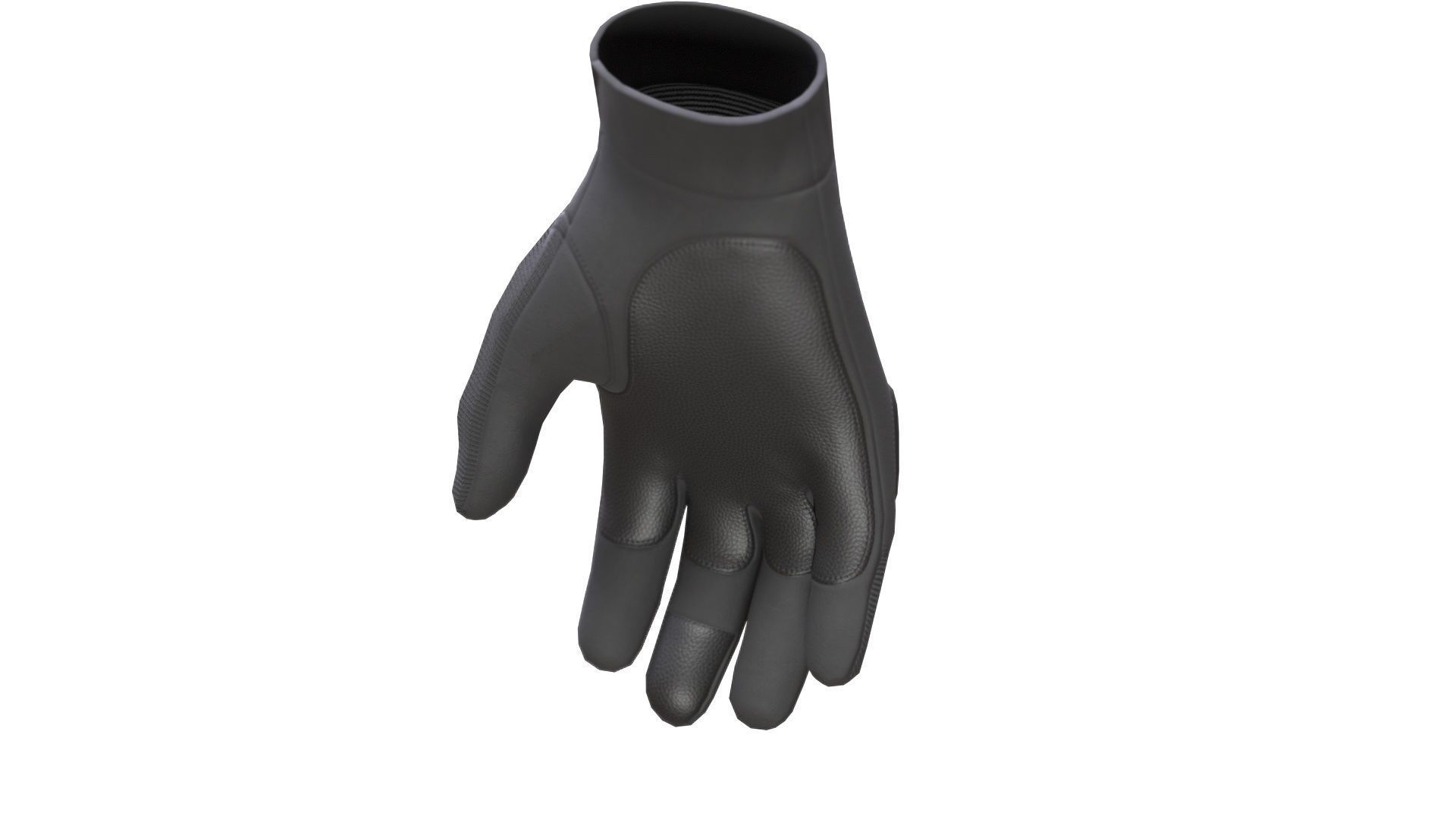 Gloves Low-poly 3D model_5