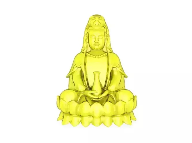 Hollow Buddha Pendant 7620A