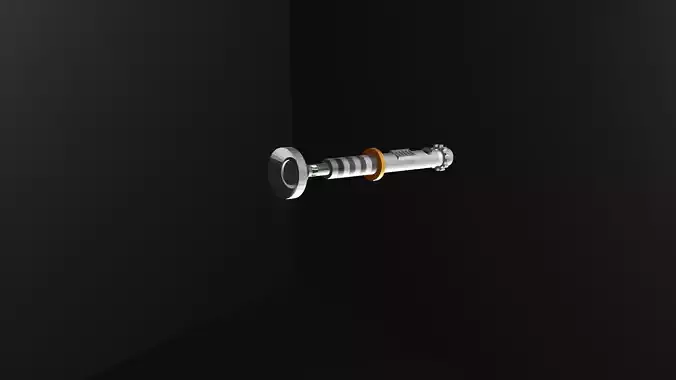 lightsaber 3D model color  Low-poly 3D model