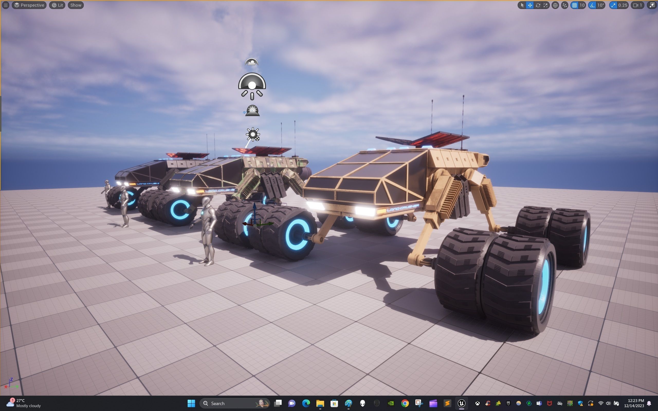 Rover Two Low-poly 3D model_28