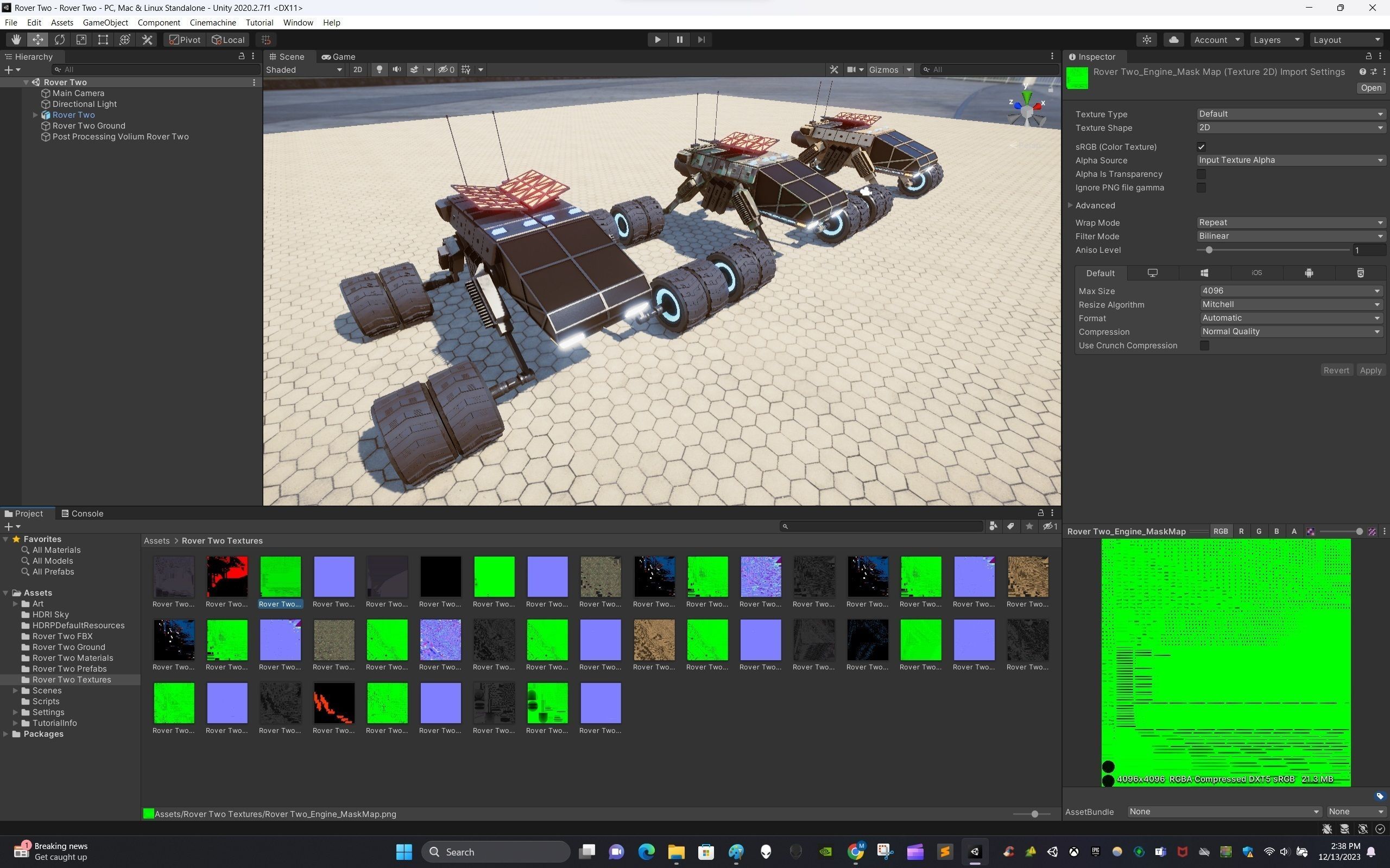 Rover Two Low-poly 3D model_13