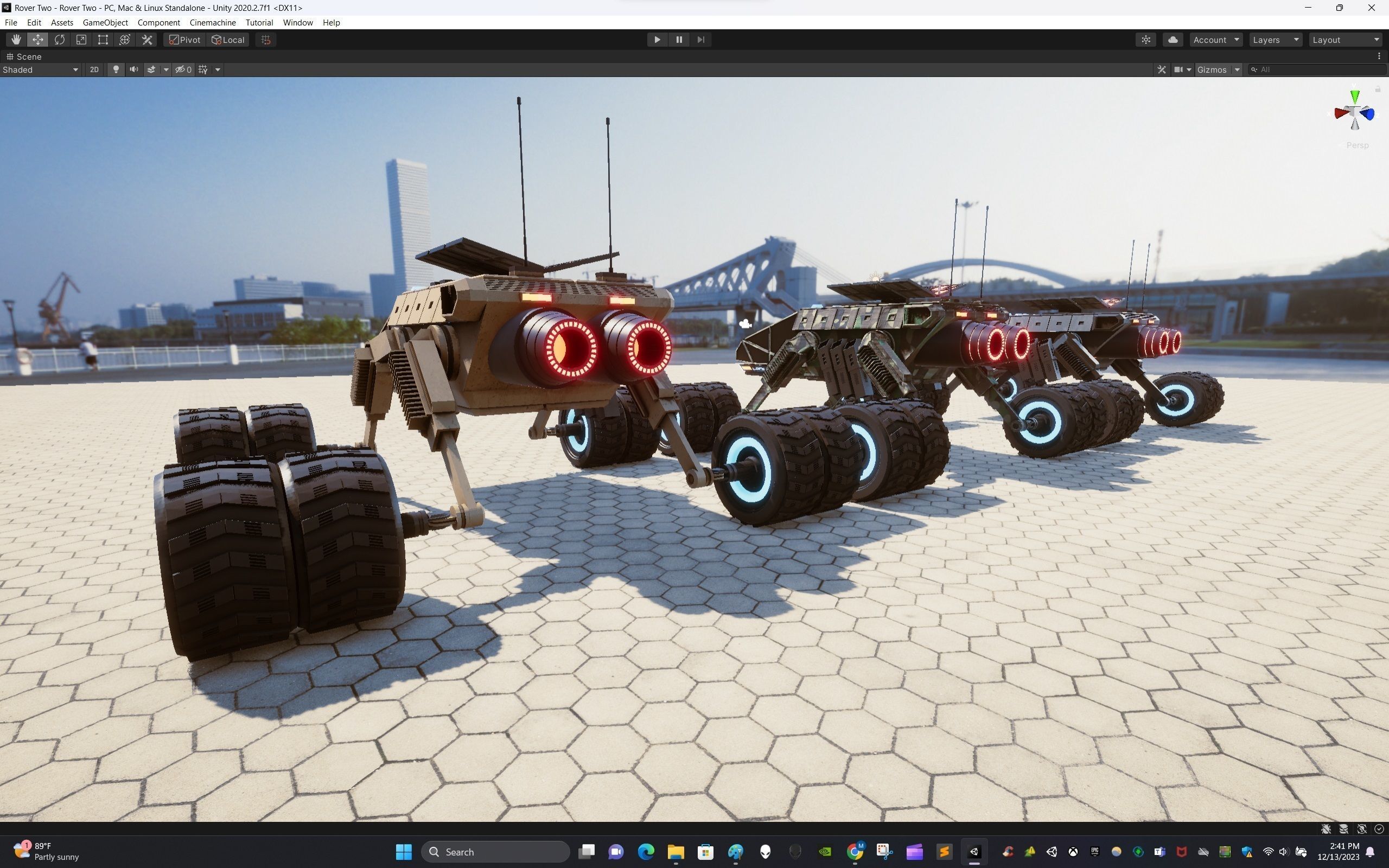 Rover Two Low-poly 3D model_18