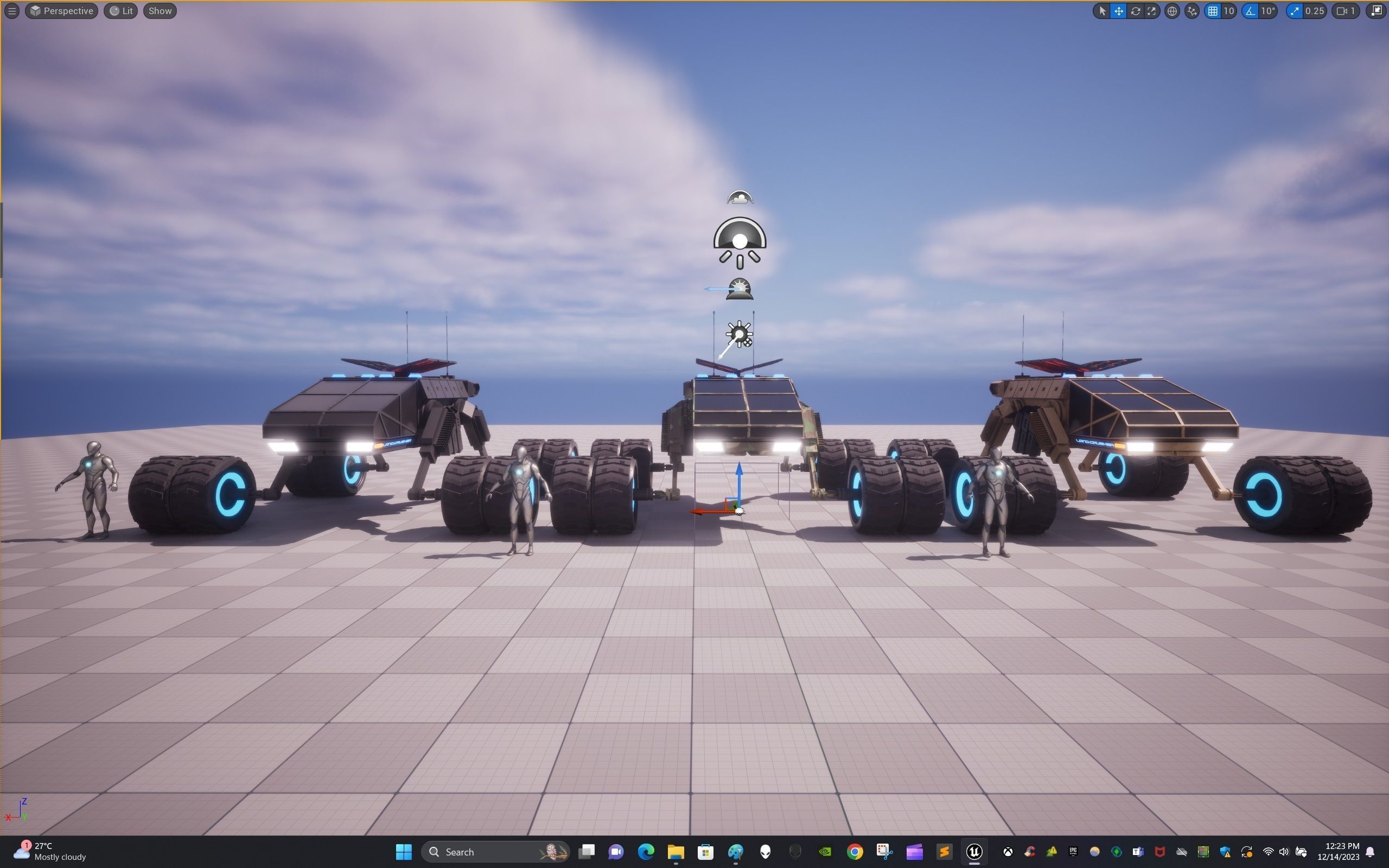 Rover Two Low-poly 3D model_27