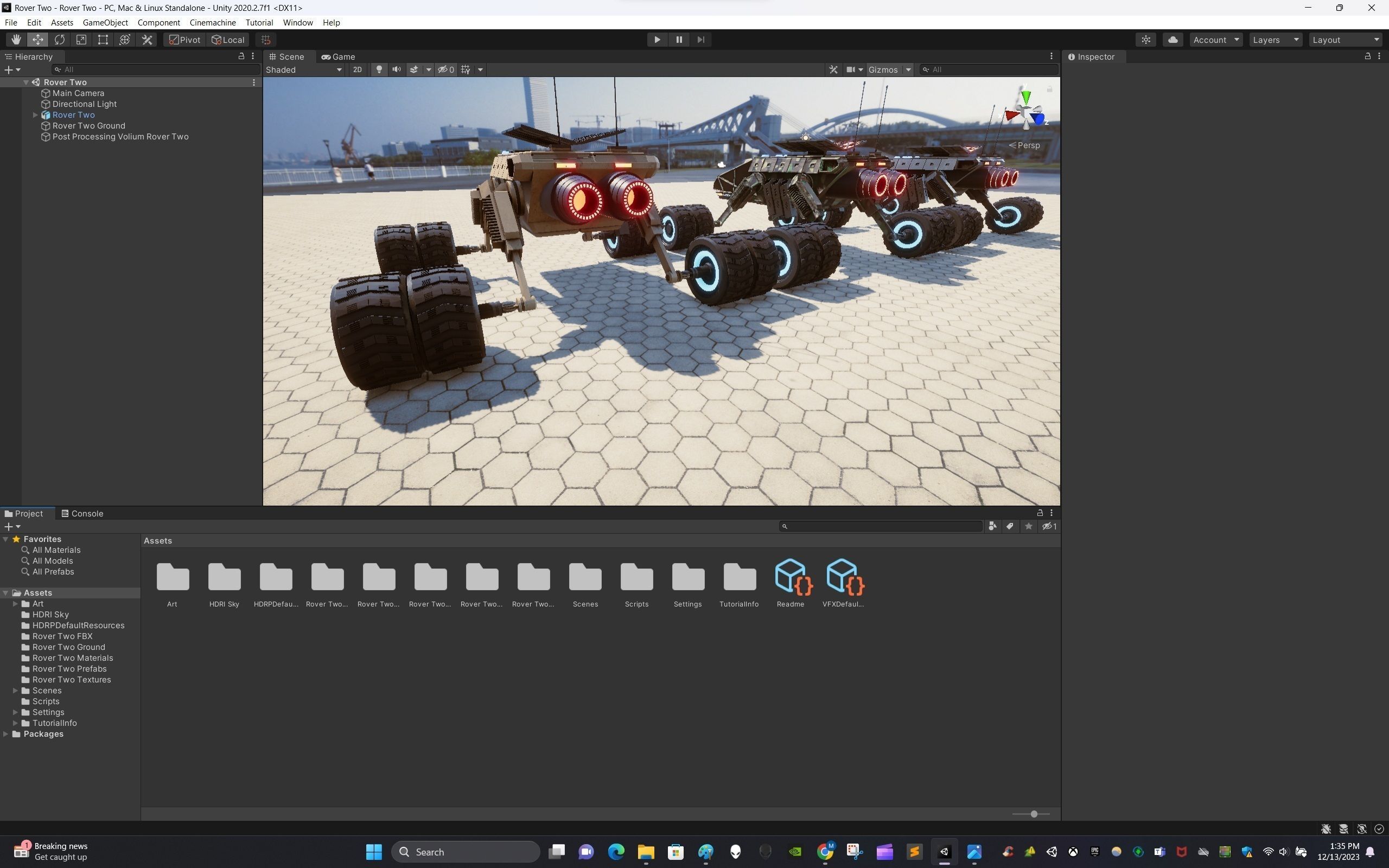 Rover Two Low-poly 3D model_12