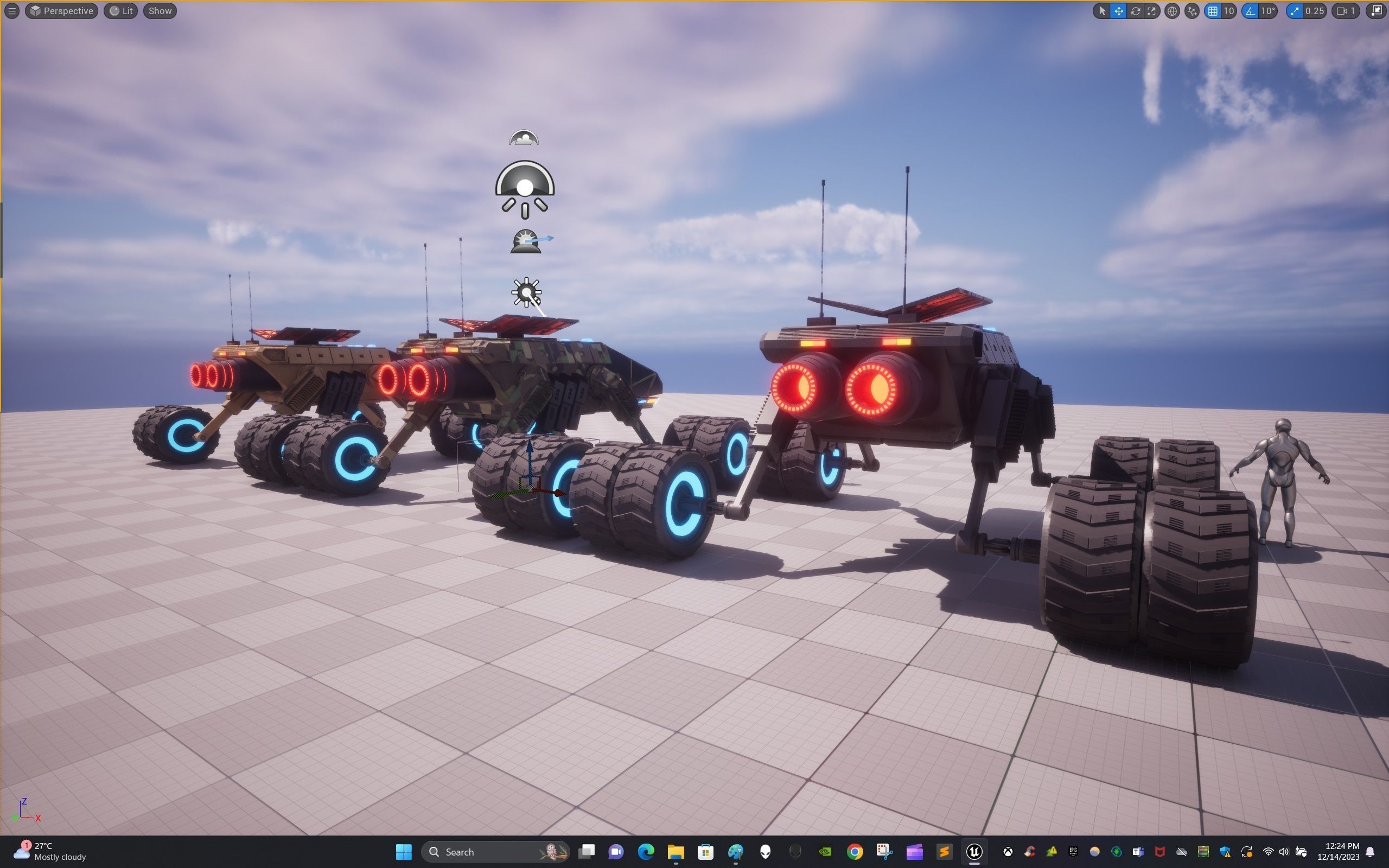 Rover Two Low-poly 3D model_29