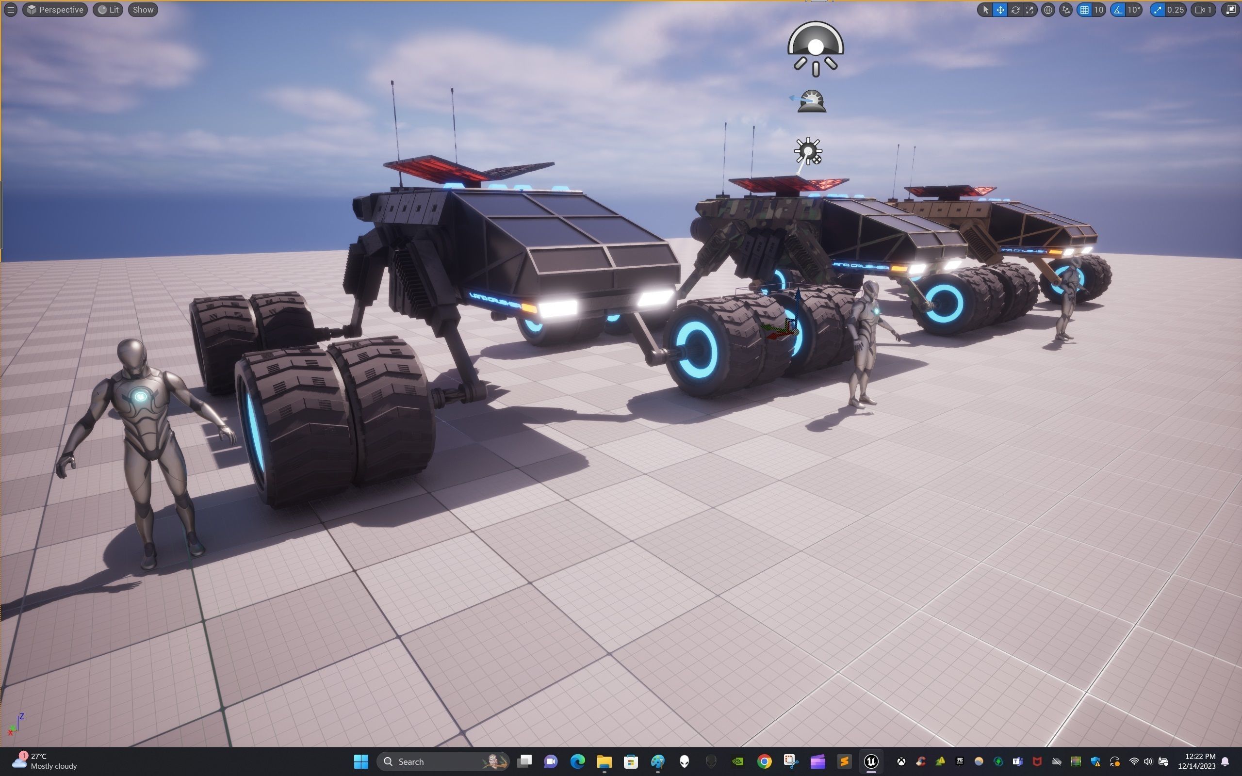 Rover Two Low-poly 3D model_26