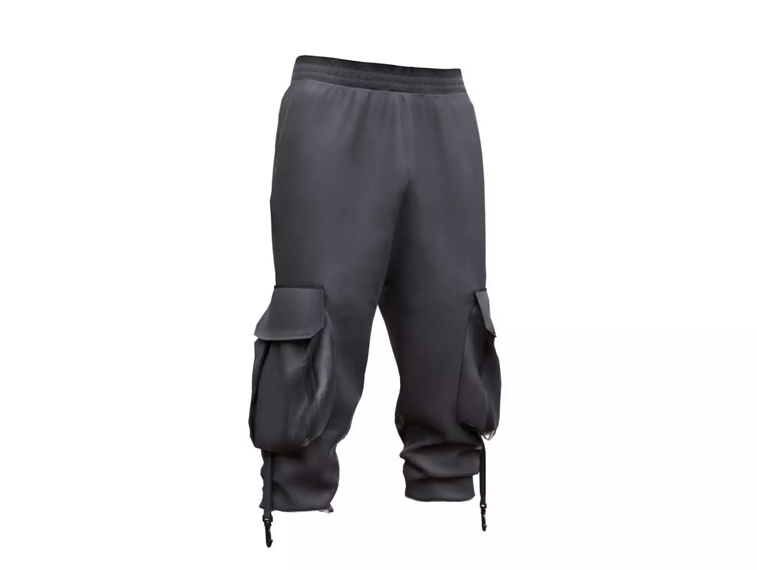 Pants Low-poly 3D model_0