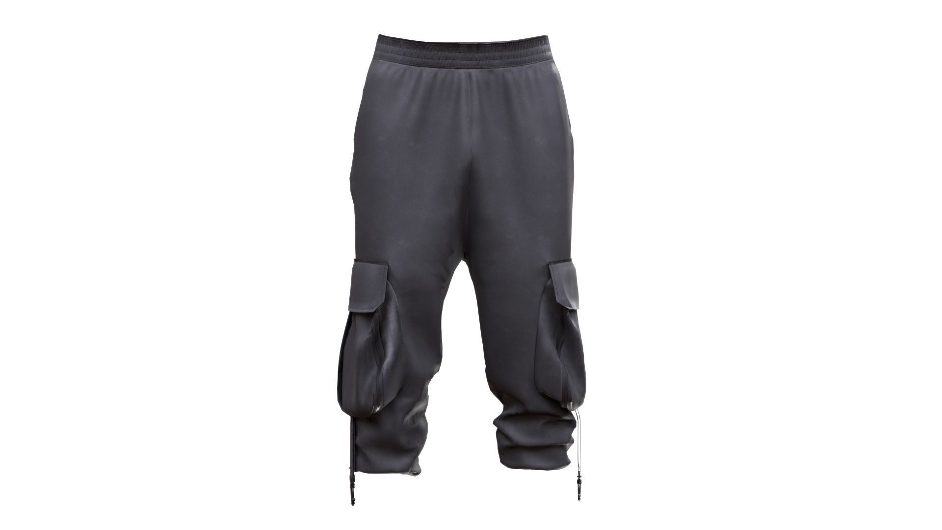 Pants Low-poly 3D model_5