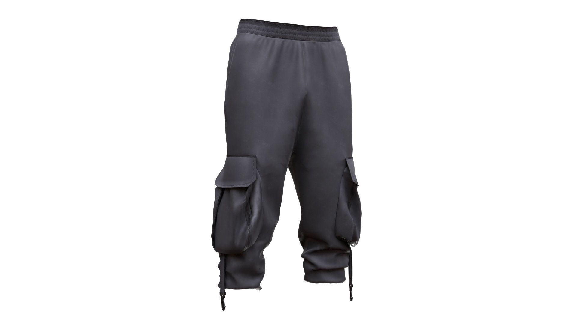 Pants Low-poly 3D model_2