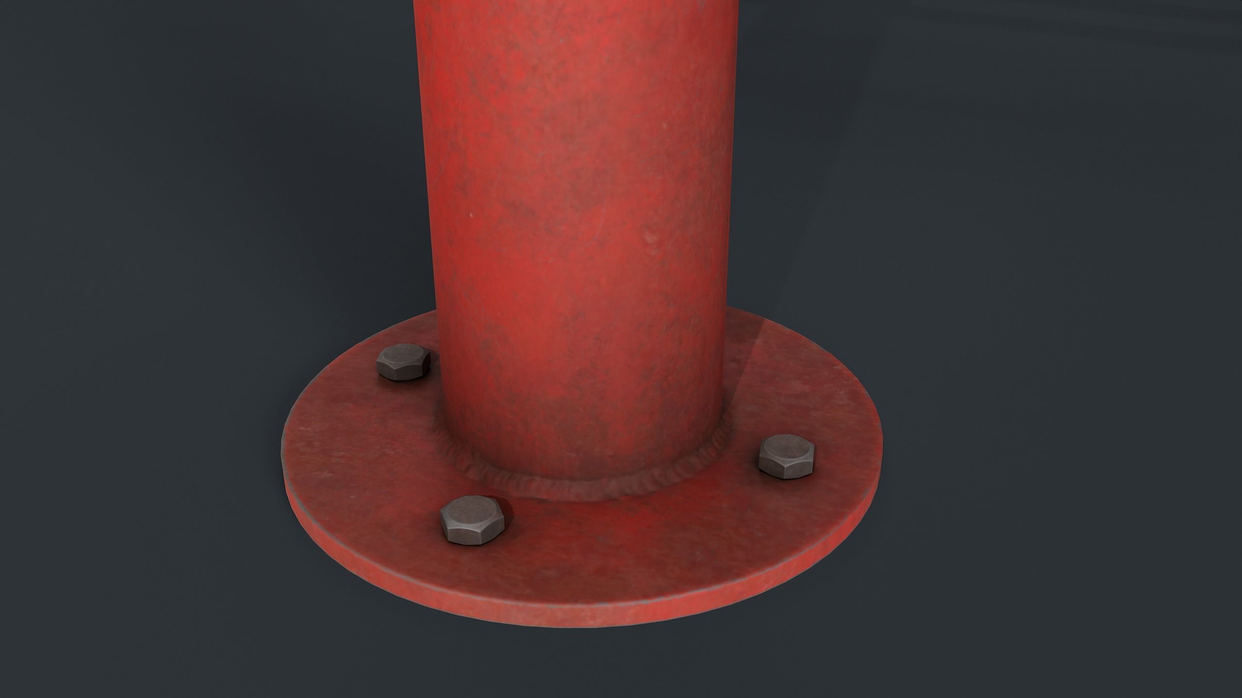 Bike Rack 10 PBR Game Ready Low-poly 3D model_8