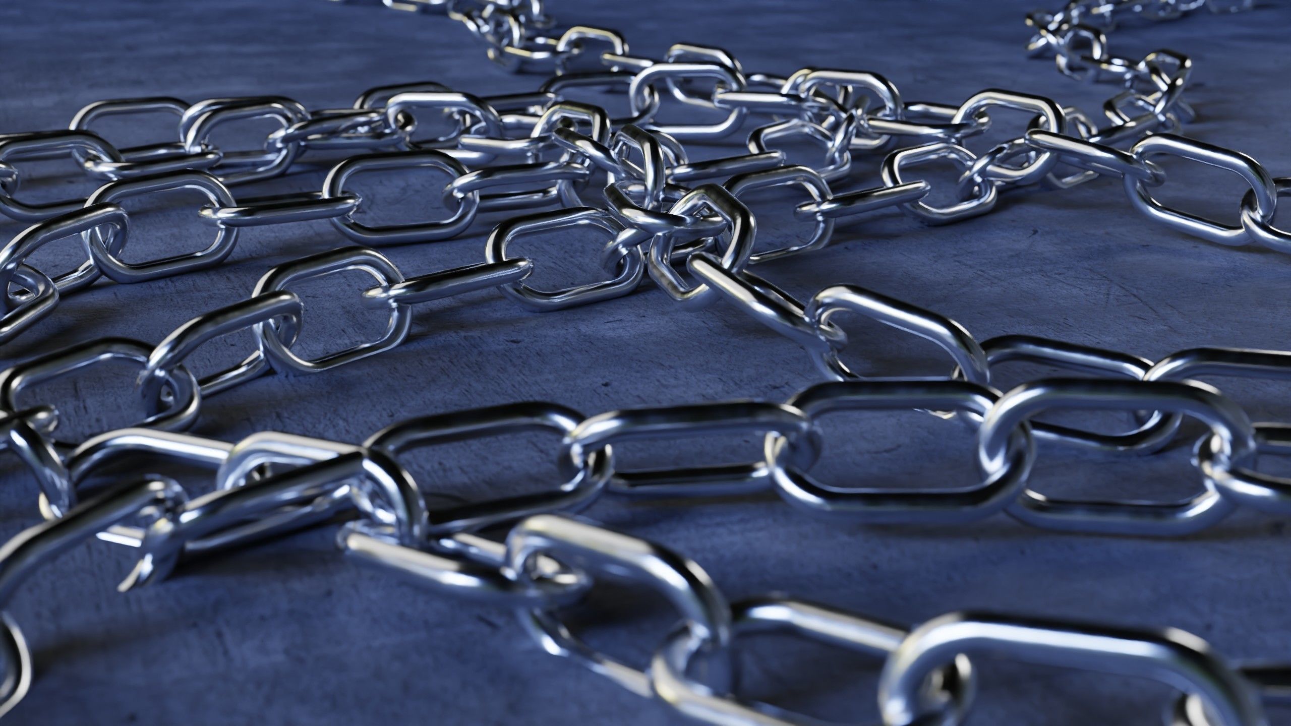 Customizable Chain Links - Geometry Nodes - Blender 3D model_7