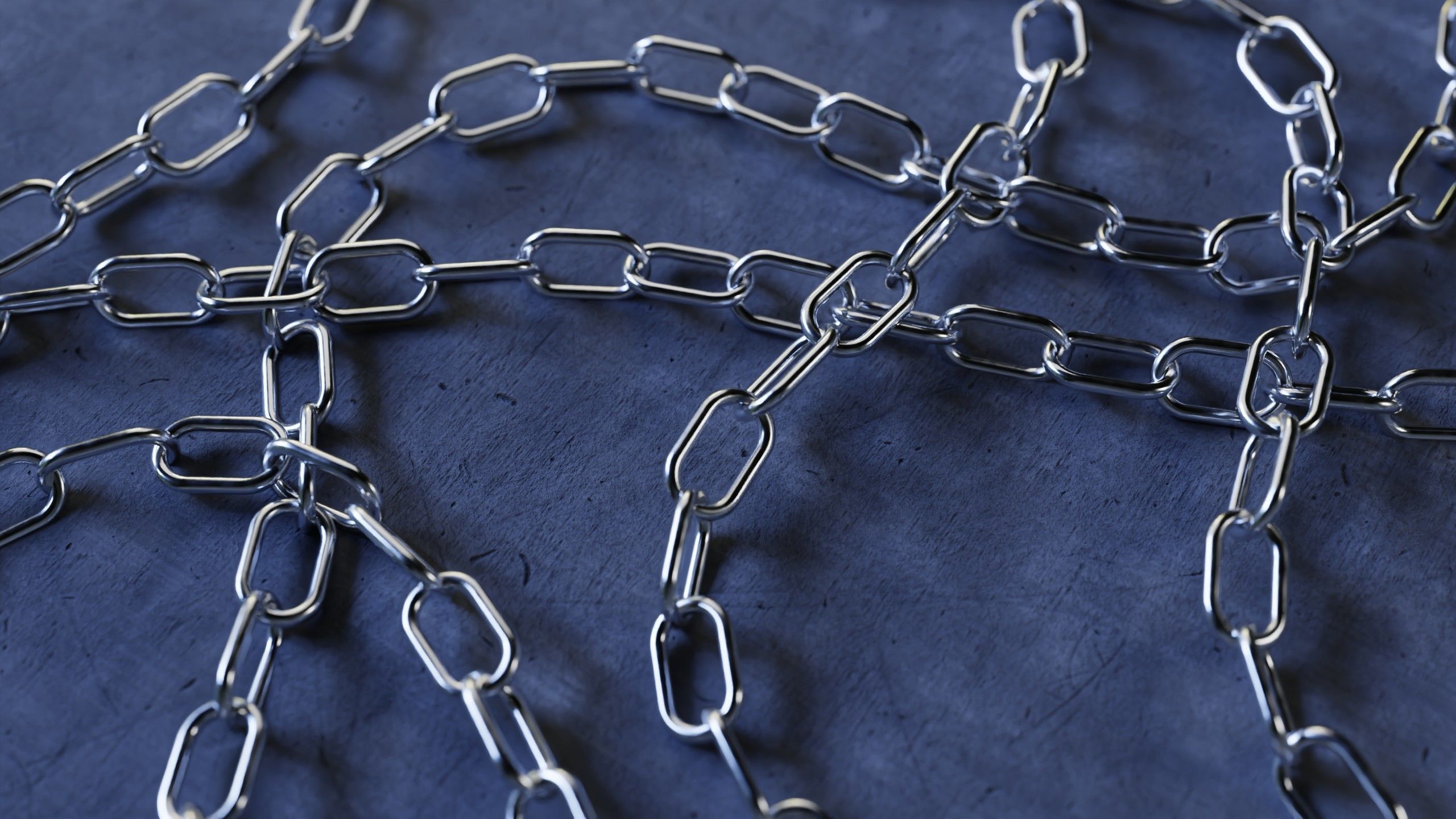 Customizable Chain Links - Geometry Nodes - Blender 3D model_2