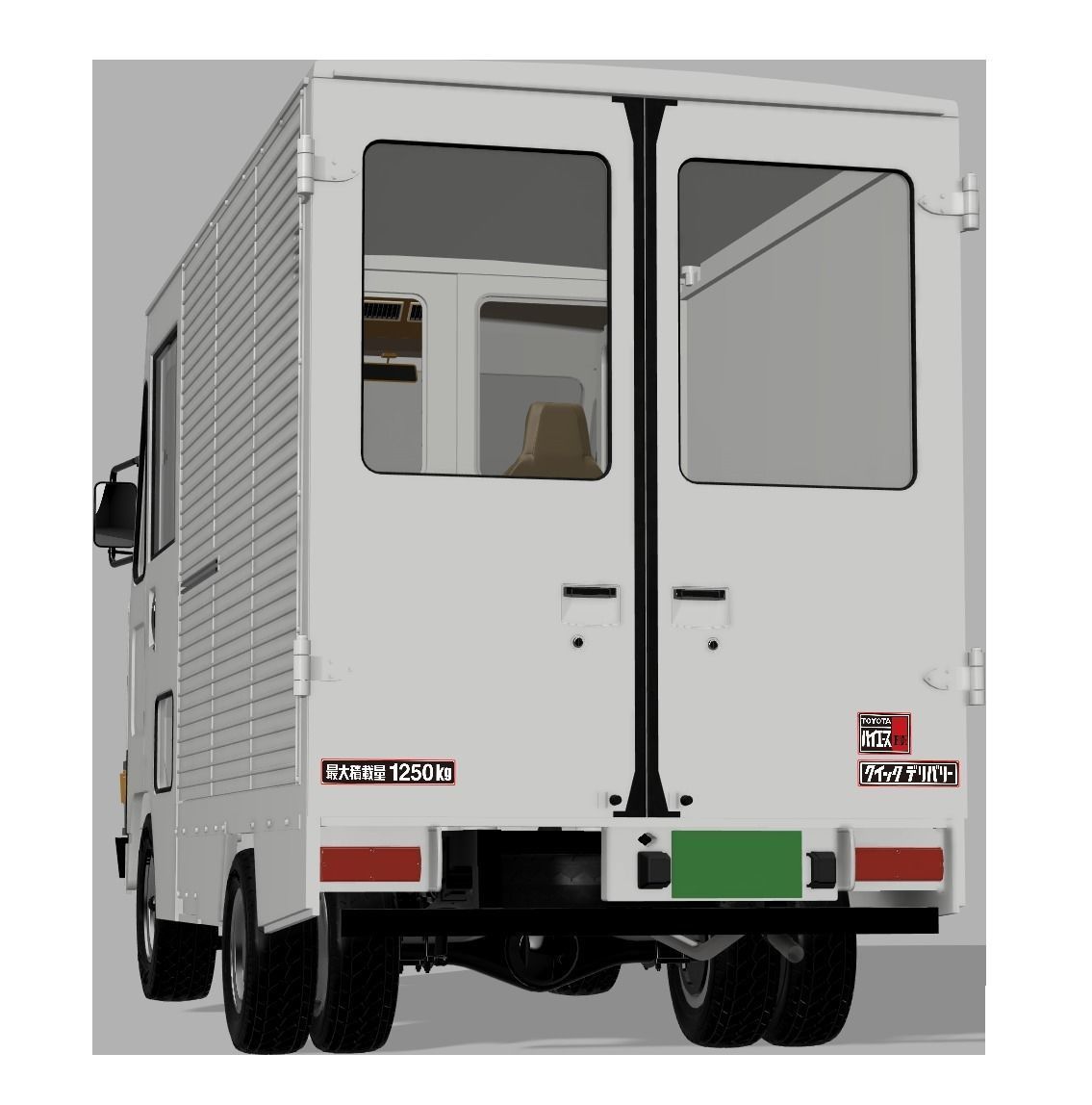 TOYOTA QUICK DELIVERY 3D print model_2