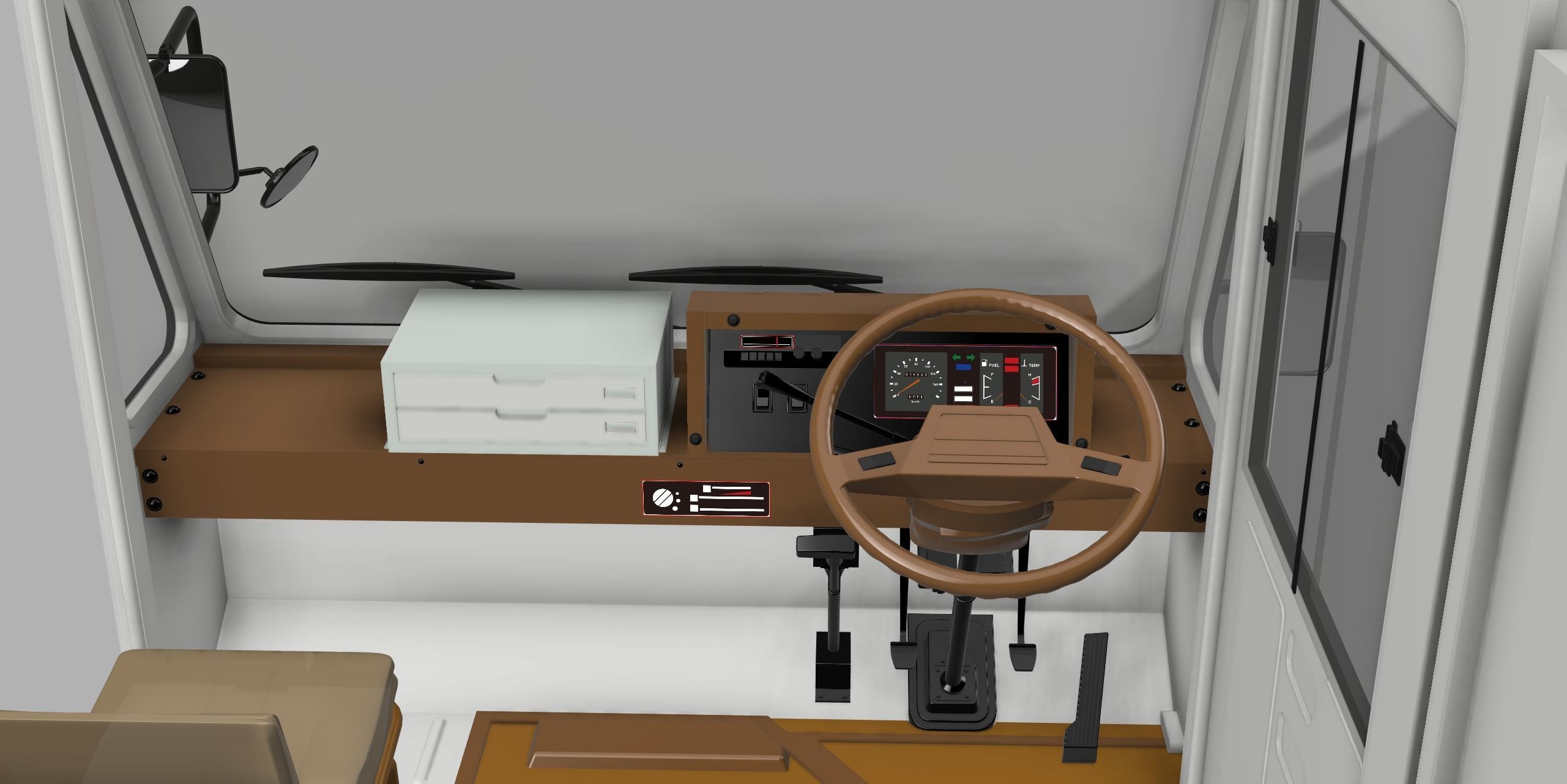 TOYOTA QUICK DELIVERY 3D print model_4