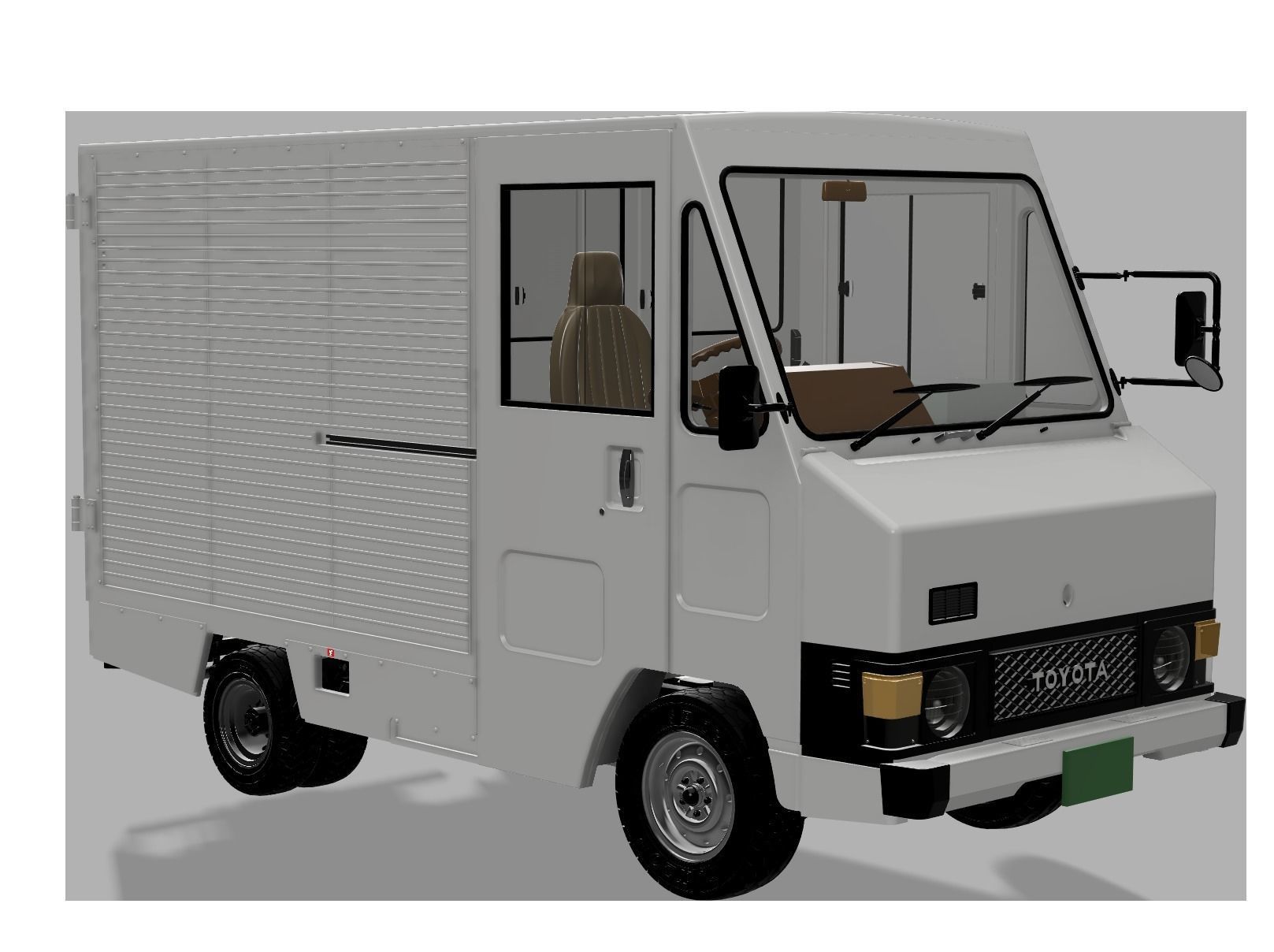 TOYOTA QUICK DELIVERY 3D print model_1