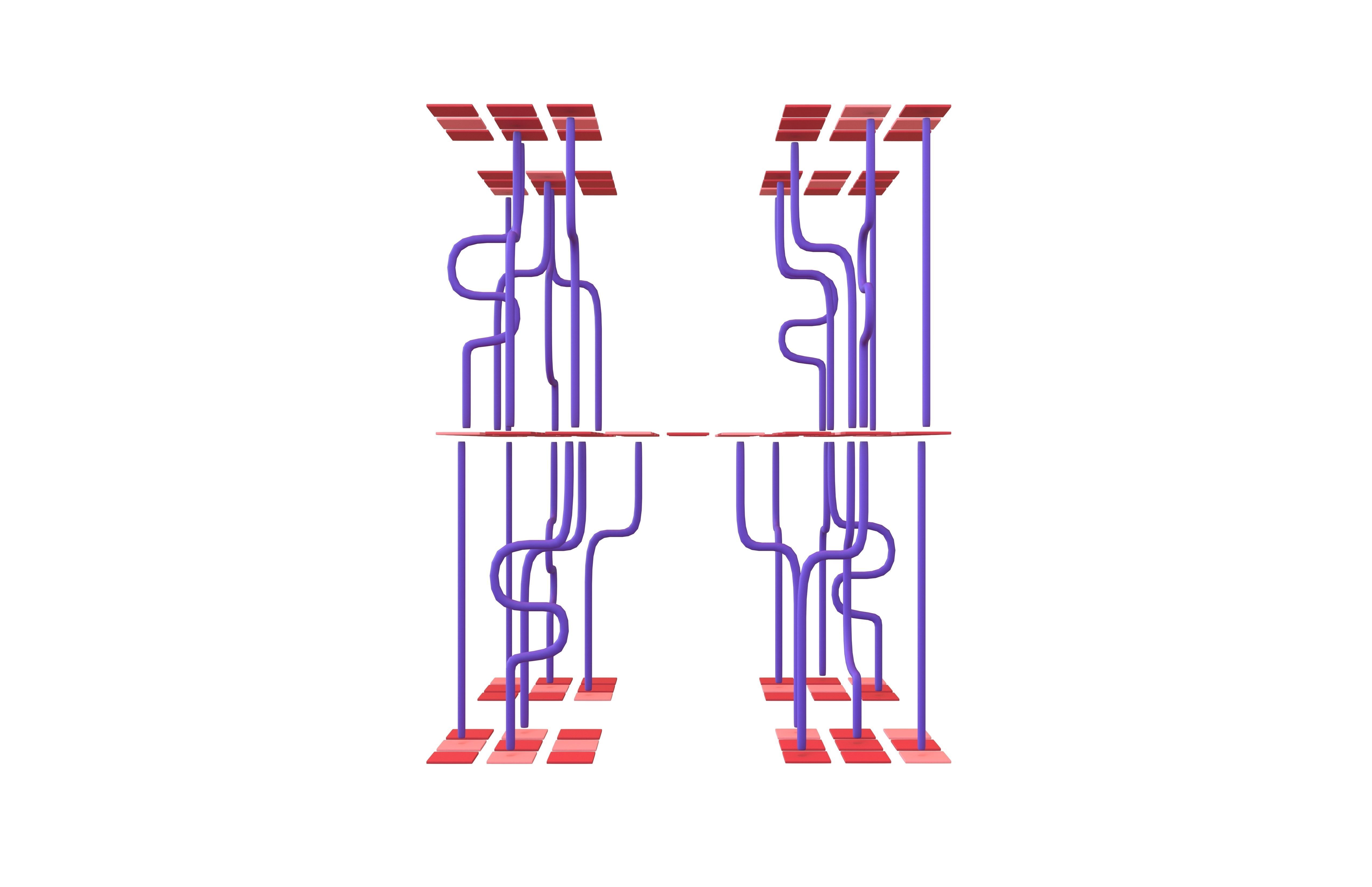 AI Generative Network Icon v1 002 Low-poly 3D model_1