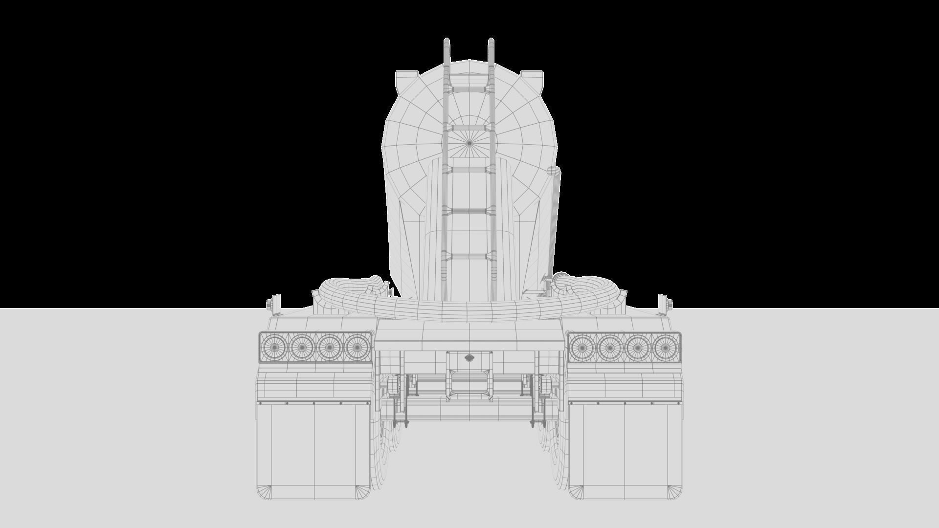 Isuzu GXZ360 Bulk Cement Trailer 3D model 3D model_25