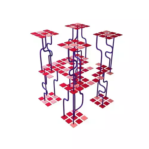 AI Generative Network Icon v1 005 Low-poly 3D model
